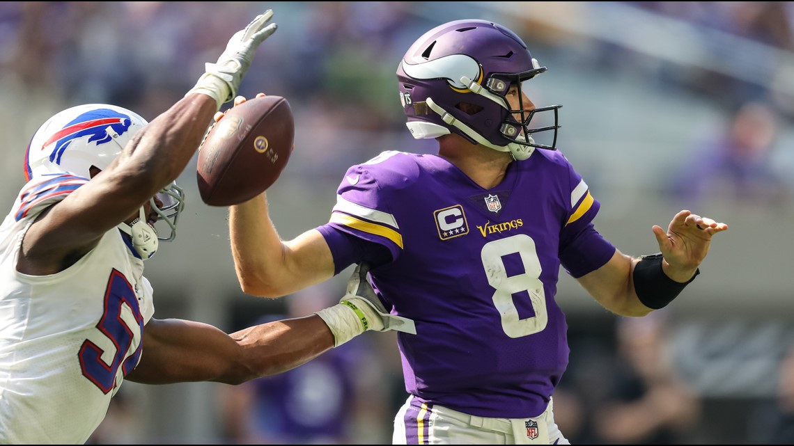 Cousins, Vikings under pressure with another sack-master foe