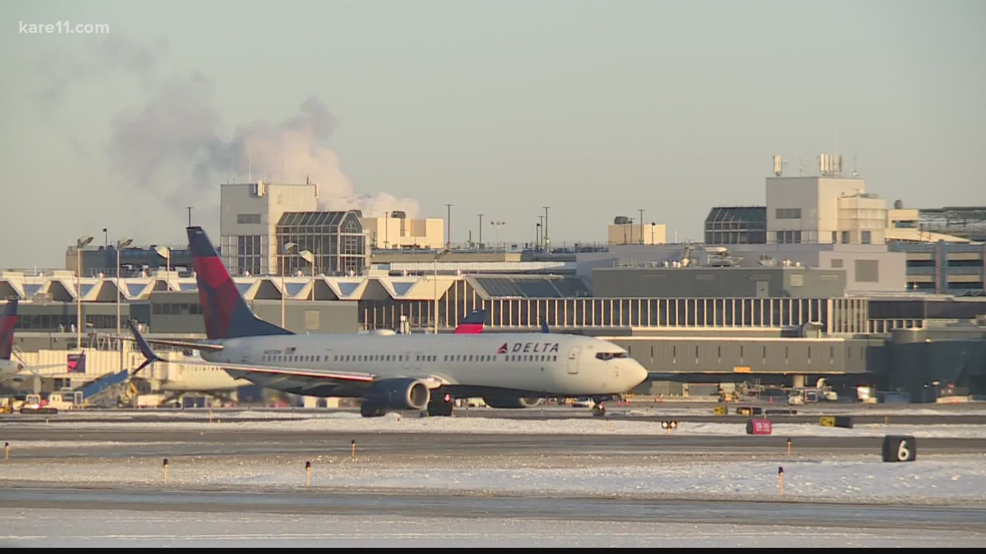 According to MSP International Airport, more than 74 flights were cancelled, and over 121 delayed as of Sunday night.