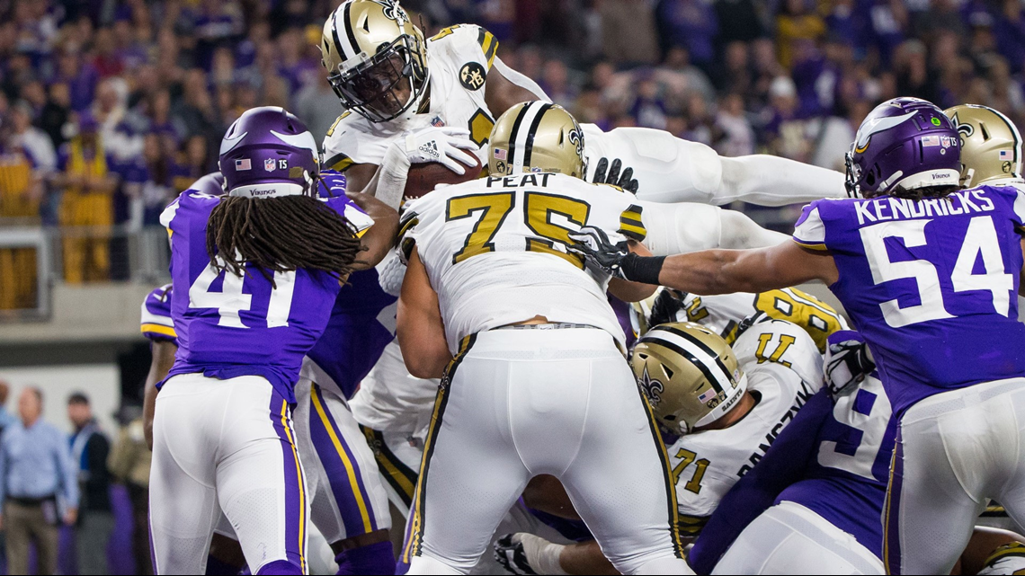 KARE 11 live blog: Minnesota Vikings vs. New Orleans Saints