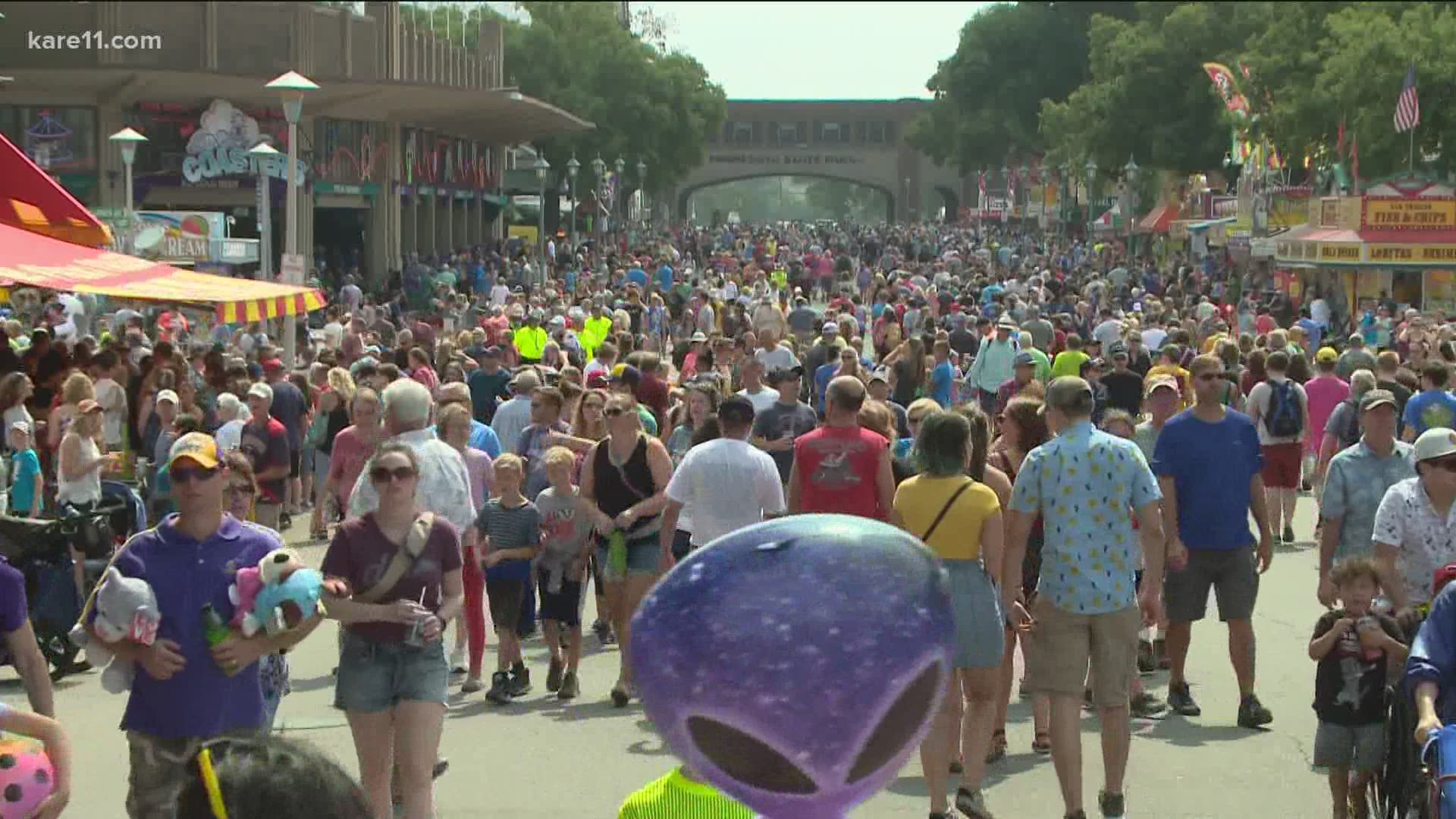 KARE 11's Jana Shortal talked with the Minnesota State Fair's general manager, Jerry Hammer.