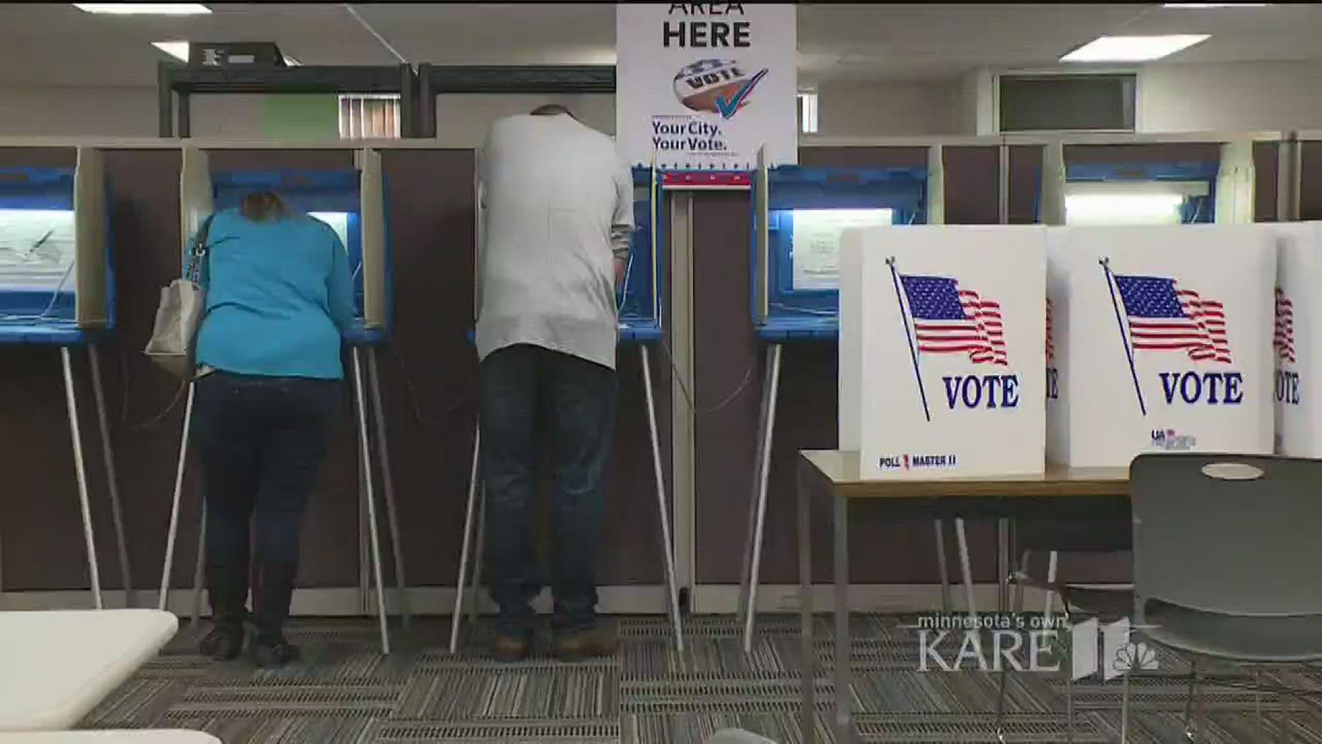 Voting early in Minnesota