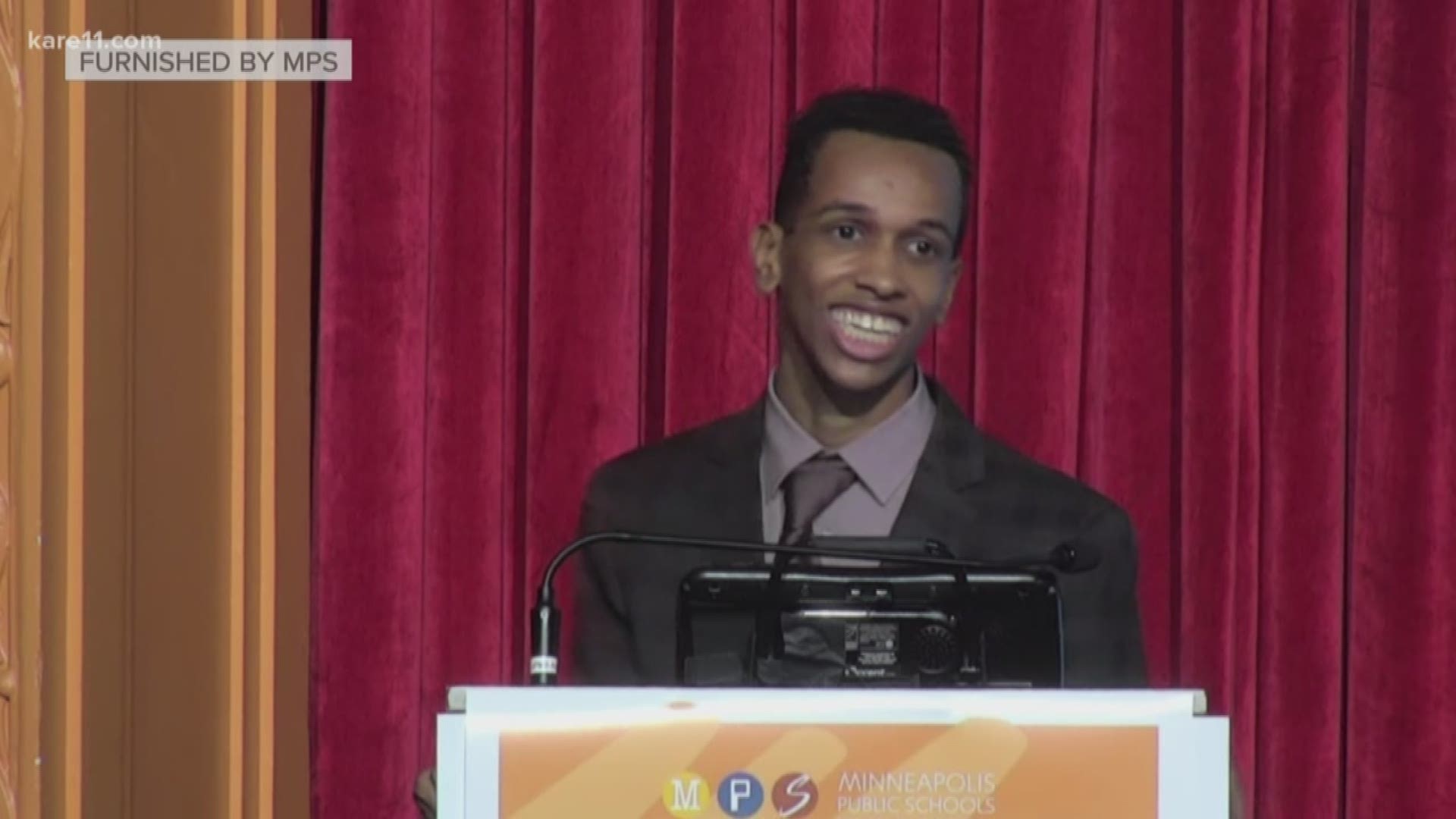 Ahmed Ali's viral speech was so inspirational that Minneapolis Public Schools invited him back to open the school year.