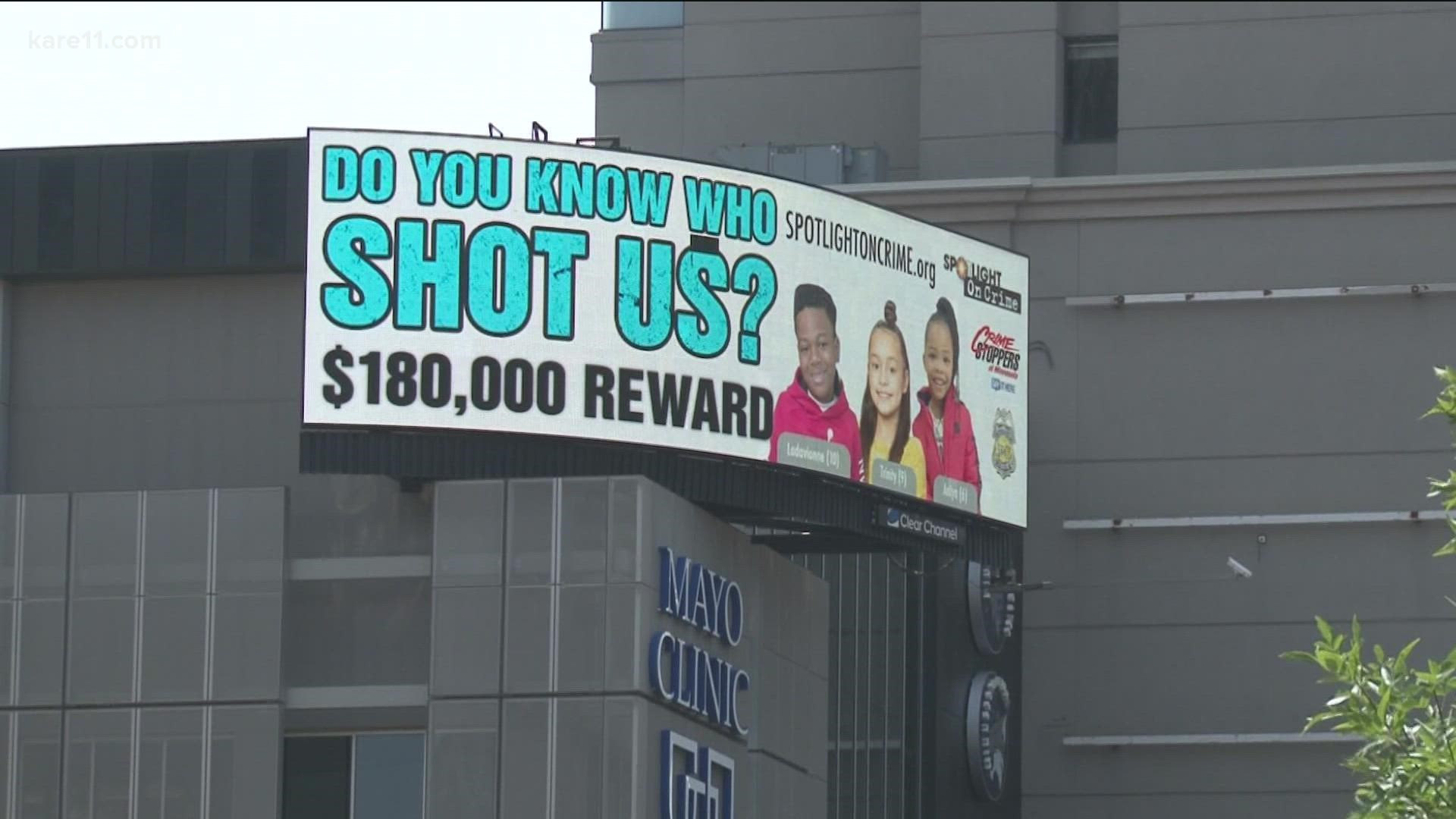 Investigators are still looking for information about three child shootings earlier this year.