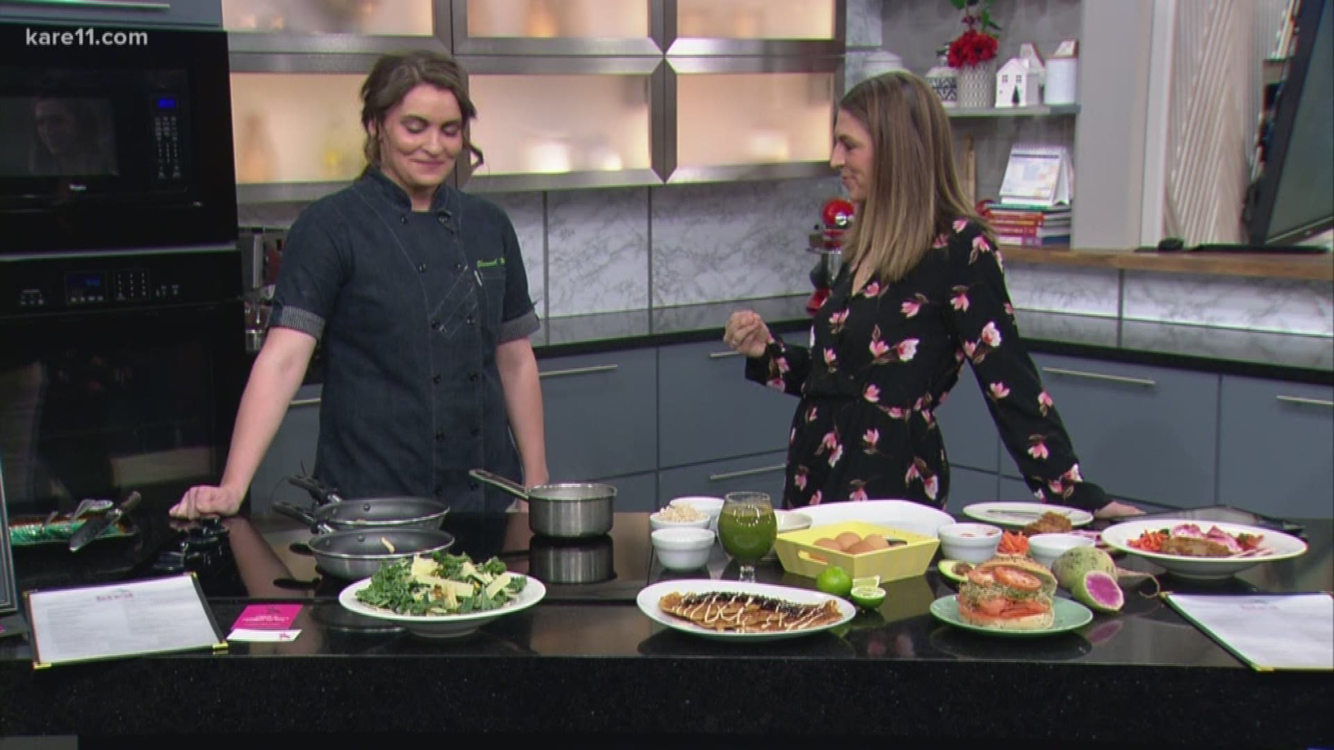 Chef Shannel Winkel from the Bird is a Charlie Award nominee for Rising Star. She cooks up some of the most popular dishes at her restaurant.

https://www.kare11.com/article/news/local/kare11-saturday/recipe-and-the-bird-chef-nominated-for-rising-star-cha