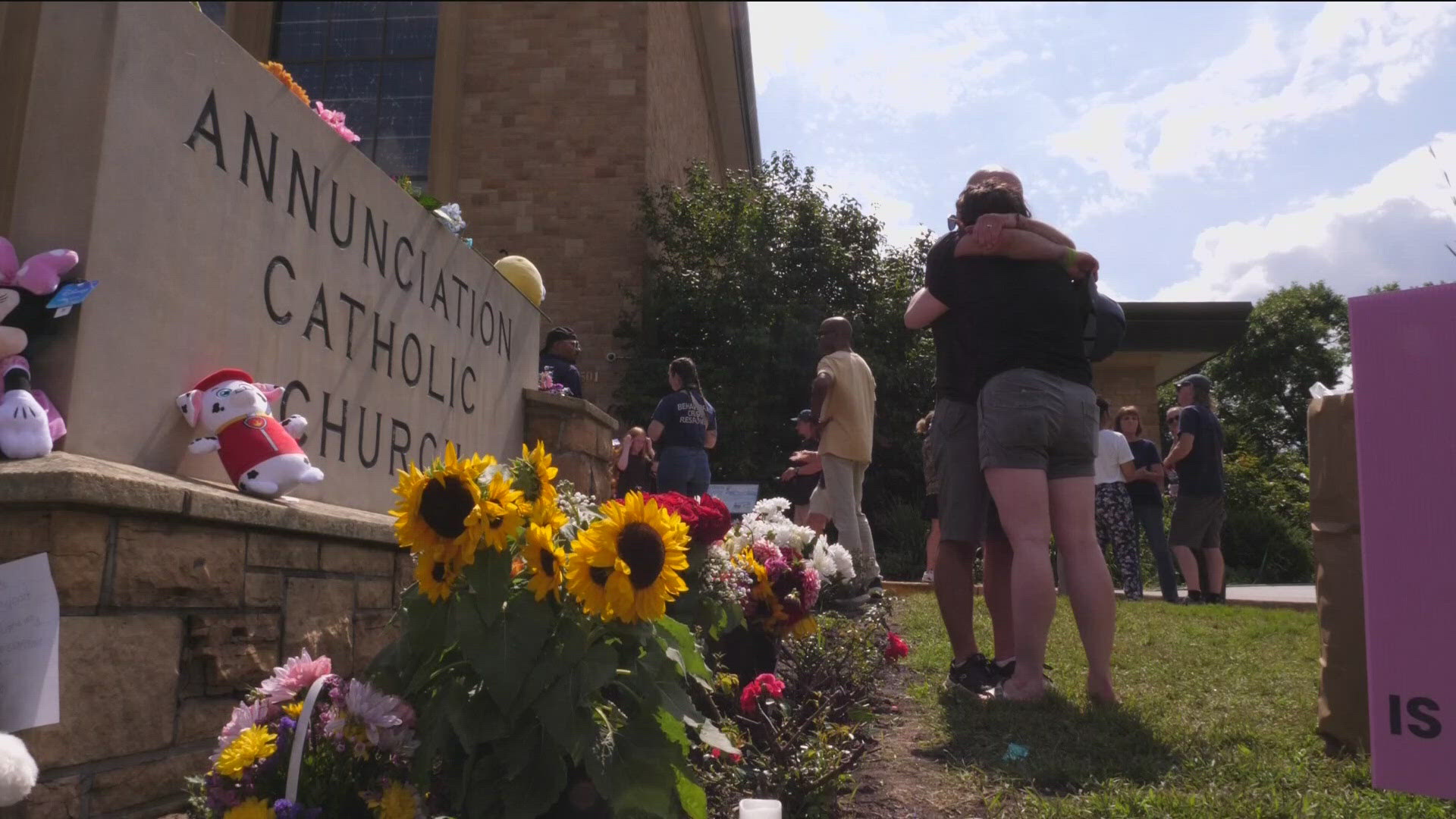 Many in the crowd at the memorial expressed frustration and a longing for change, saying the shooting has left lasting wounds.