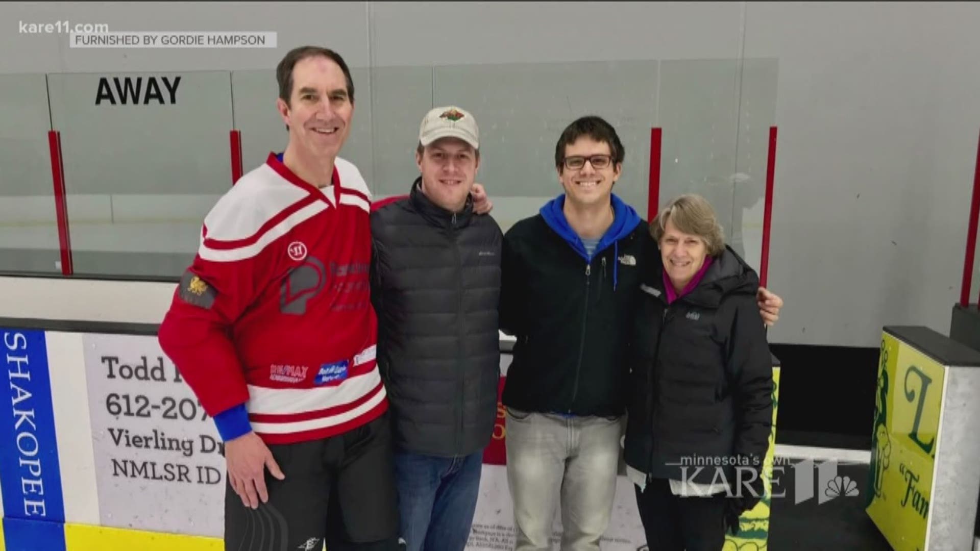 Gordie Hampson is a former NHL player who is one of many Minnesotans that have been diagnosed with Parkinson's. Here is his story.