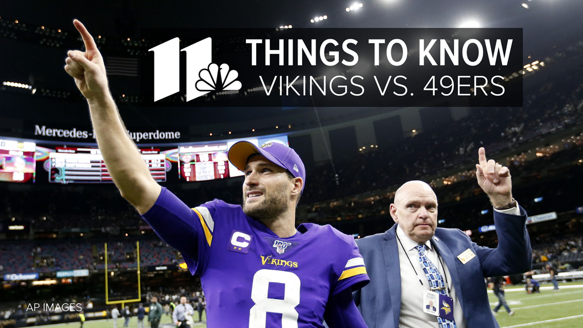 11 things to know about Vikings vs. San Francisco