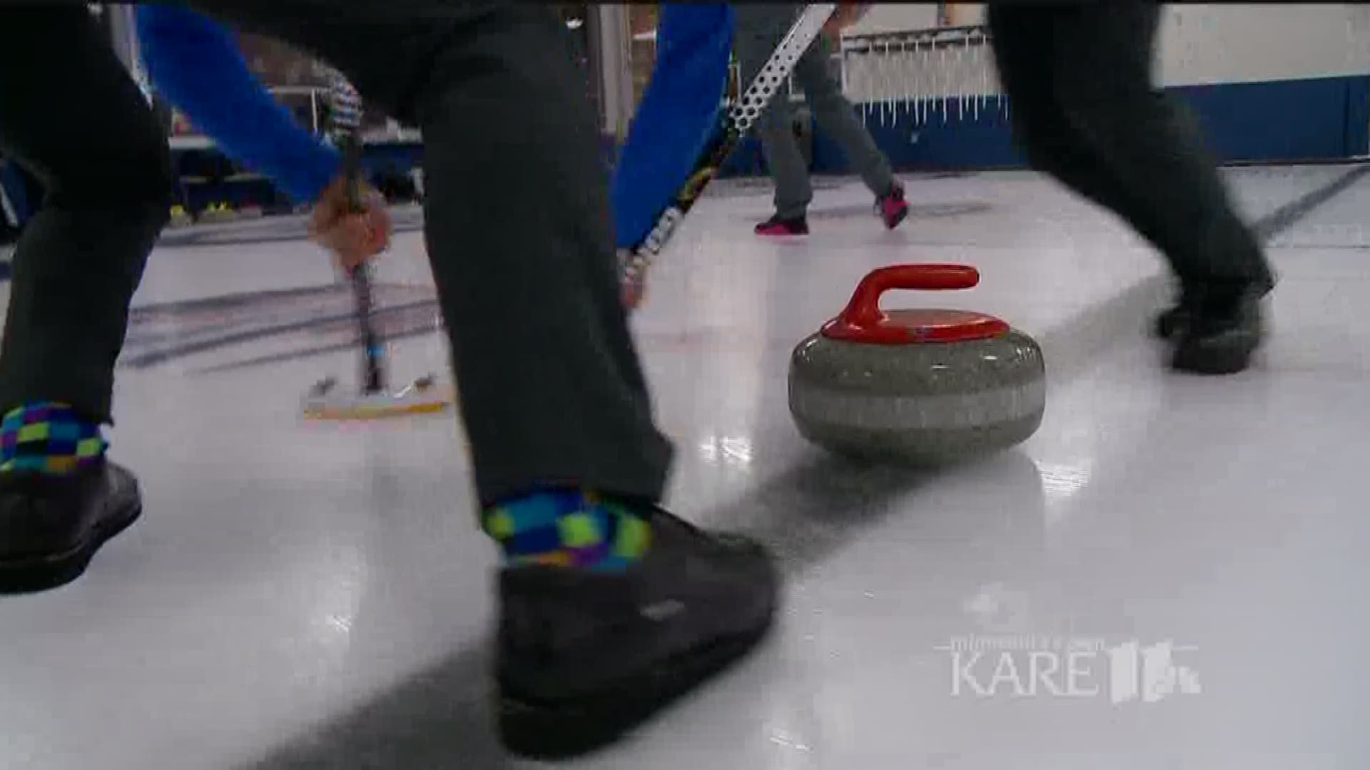 Curling is becoming even more popular in the Twin Cities area, thanks in part to more coverage in the Winter Olympics.
