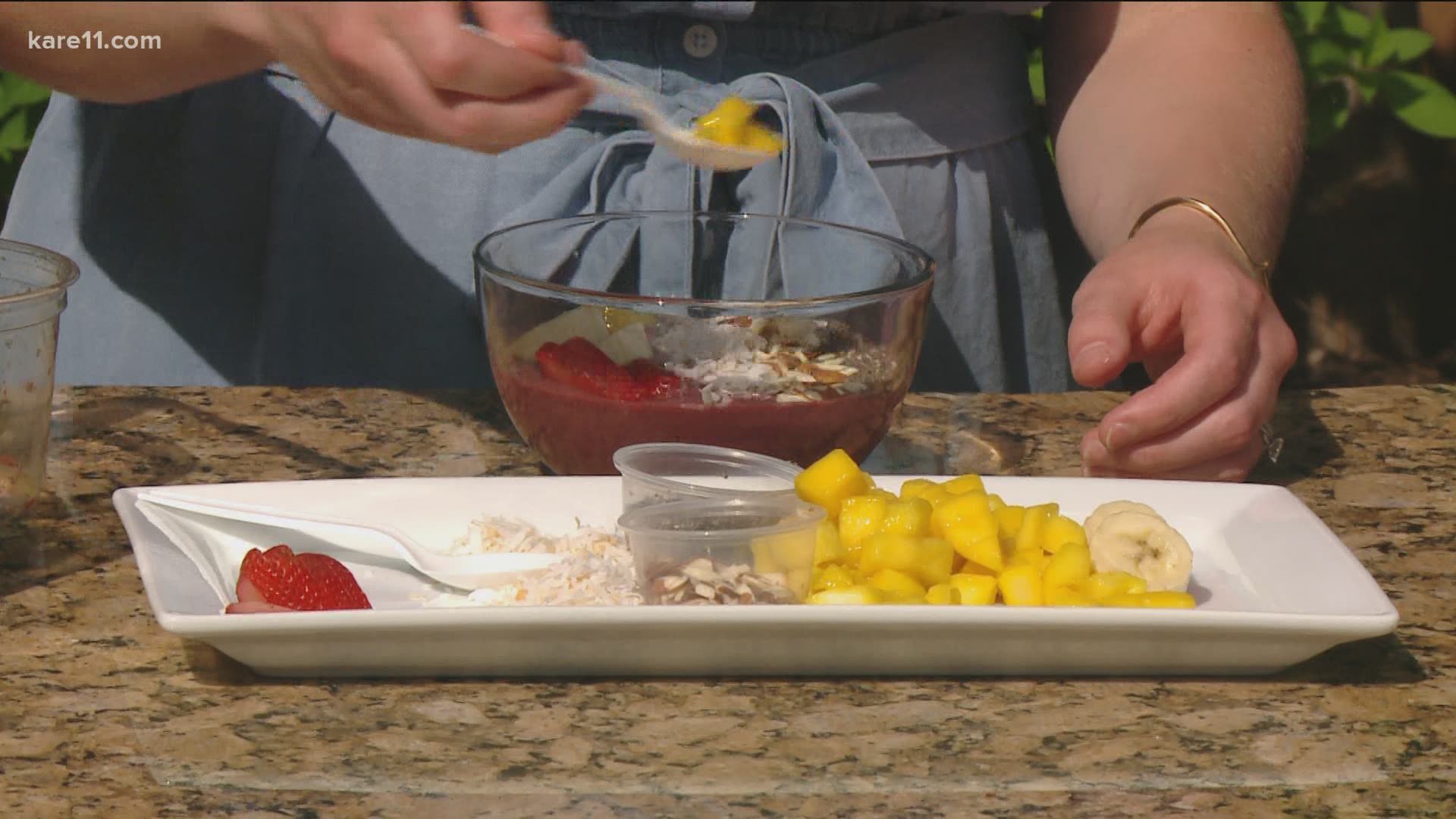 Get ready for summer with this fruity and healthy recipe from Hy-Vee.