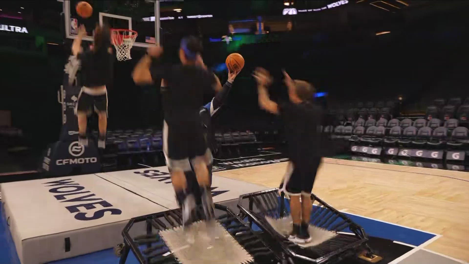 Three Timberwolves games will air on KARE 11 in November and then one in April. 