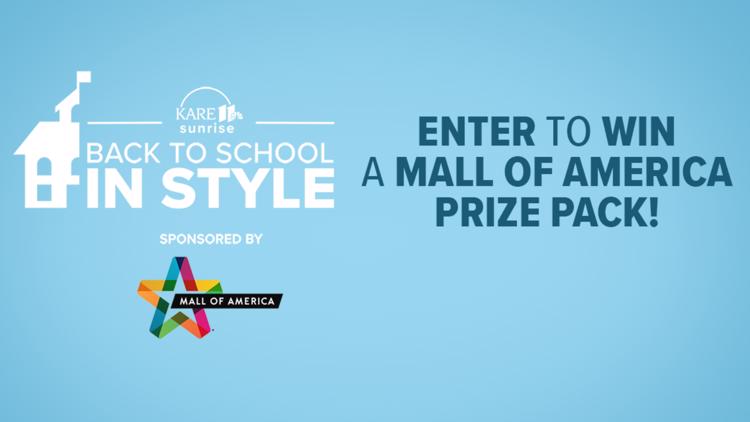 CONTEST ENDED: Mall of America Back to School in Style giveaway