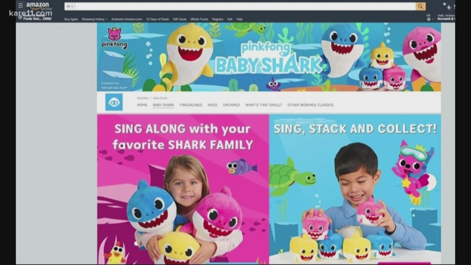 Prime Video: Pinkfong! Baby Shark Sing Along