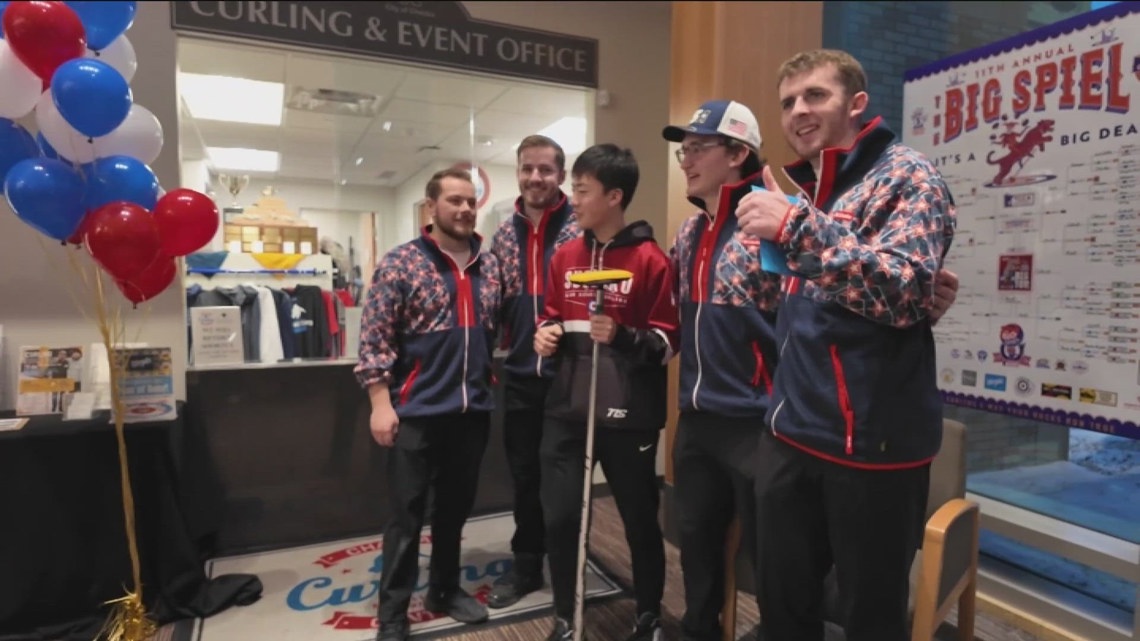 Minnesota curler goes viral for yo-yo skills, unique style