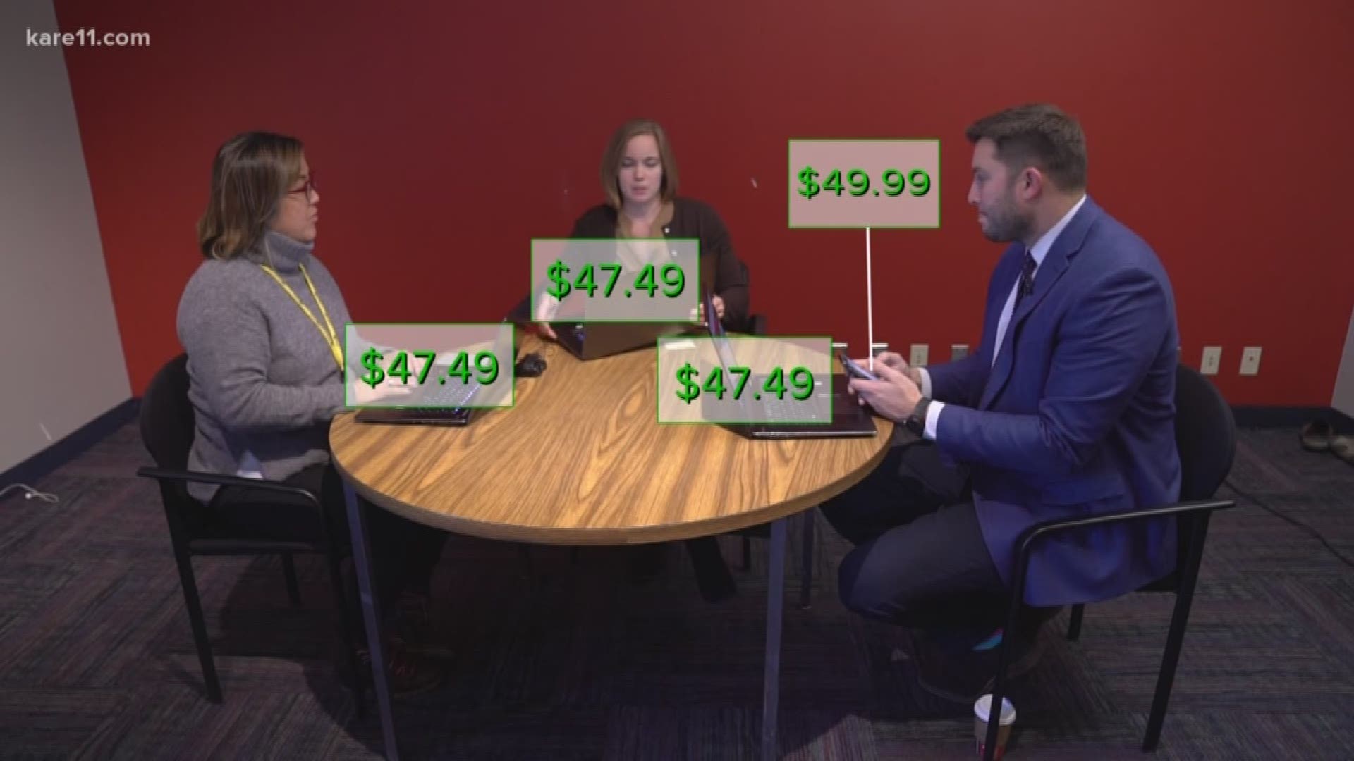 When you shop online, is the person sitting next to you getting a better price for the same product? KARE 11's Chris Hrapsky did some experimenting to find out. https://kare11.tv/2ztjB4r