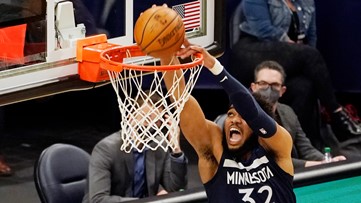 Timberwolves beat Jazz for 3rd time this season