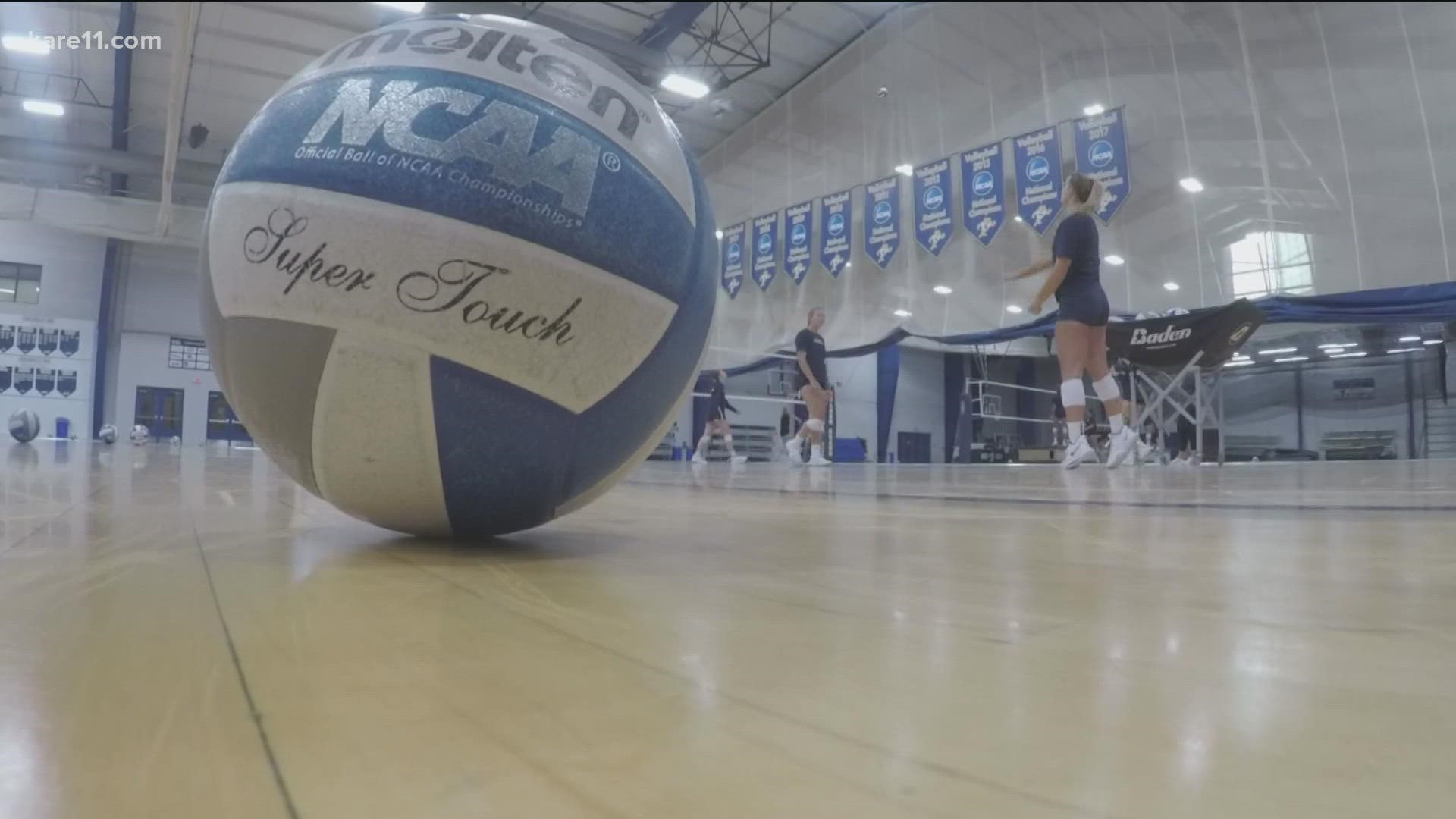 The Concordia-St. Paul volleyball team played in the Keweenaw Volleyball Classic at Michigan Tech
