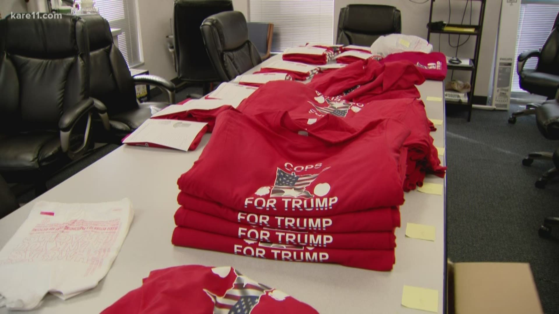 The first shipment of 300 shirts sold out quickly at Minneapolis Police Federation's offices, and buyers weren't all officers.