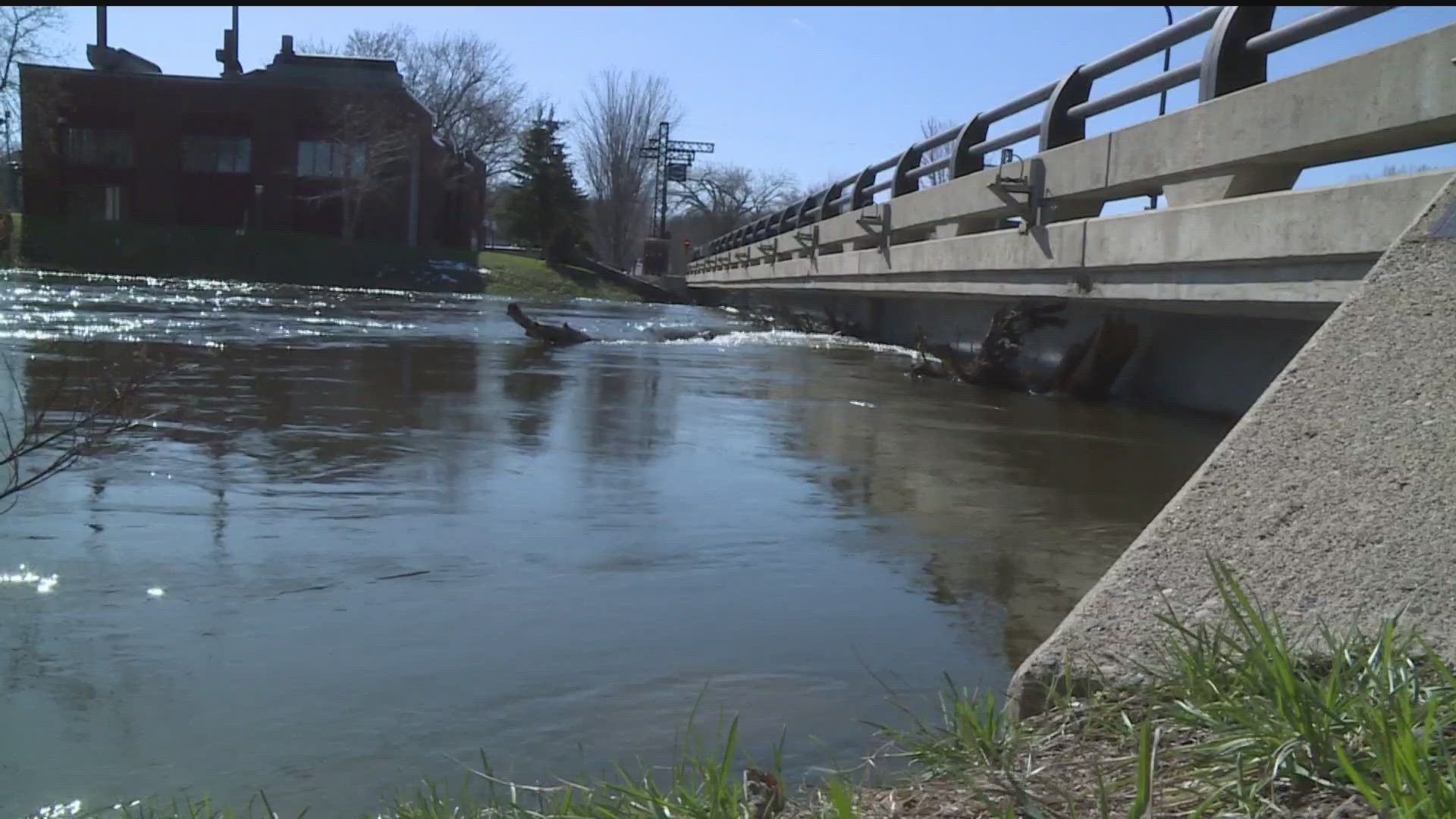 City Administrator Phil Kern said officials are keeping a close eye on the Crow River's levels and hoping there won't be more rain later in the week.