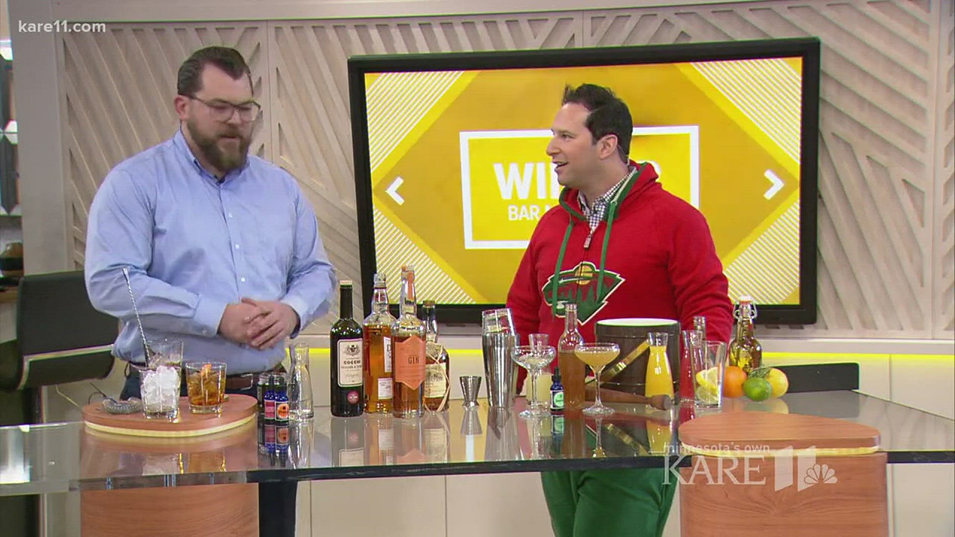 Mike Gharrity, a mixologist from The Exchange/Alibi, shares what staples to keep in your liquor cabinet for quick drinks to make during the holidays.