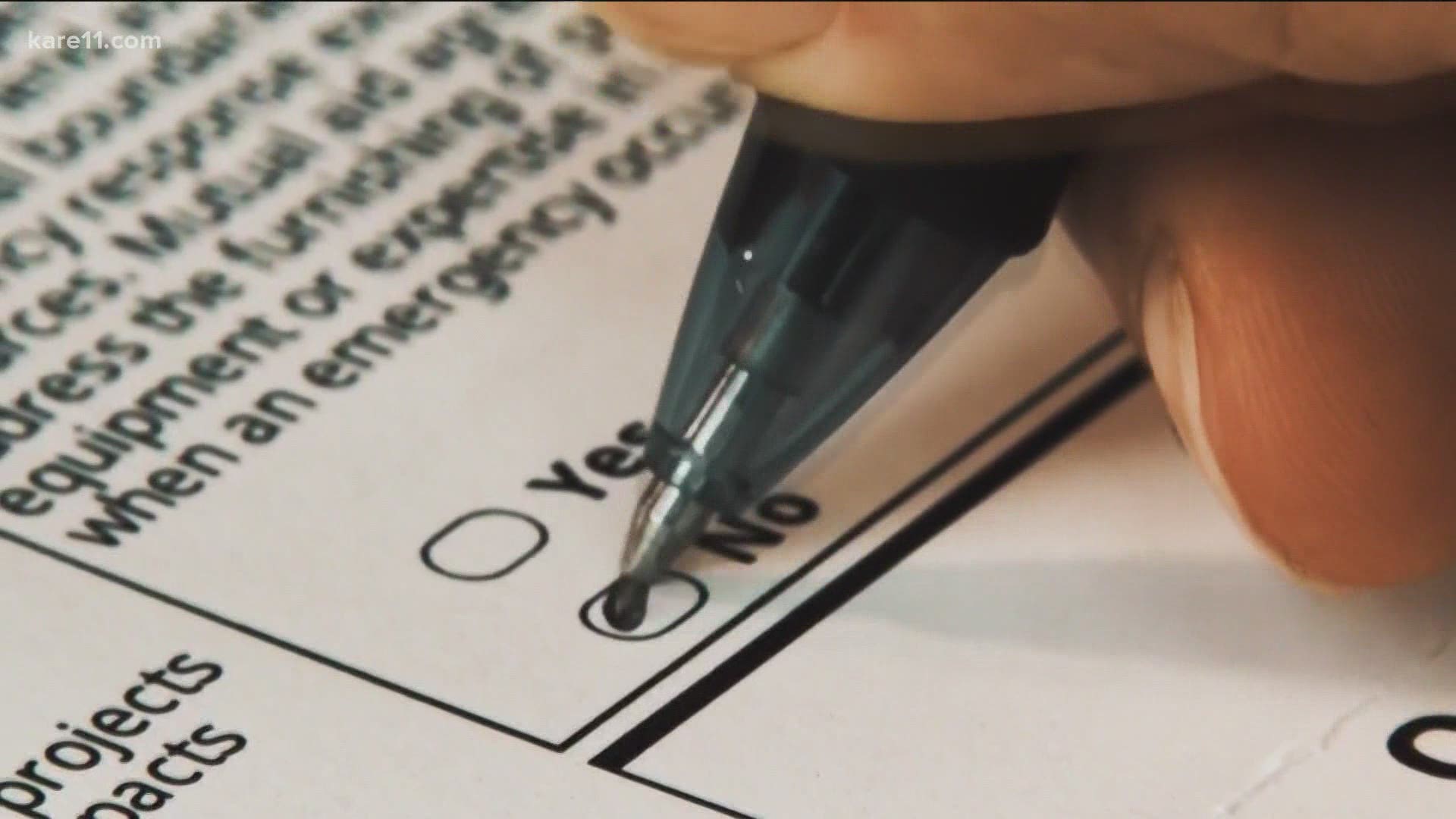 A decision by the 8th Circuit Court of Appeals is pushing up the deadline for MN voters to turn in their ballots, a development that could impact 400,000 people.