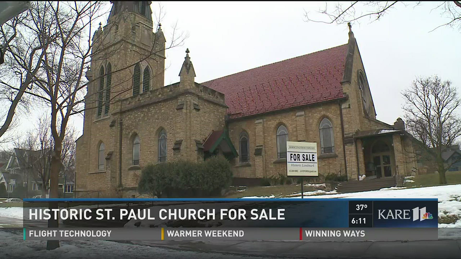 Historic St. Paul church for sale