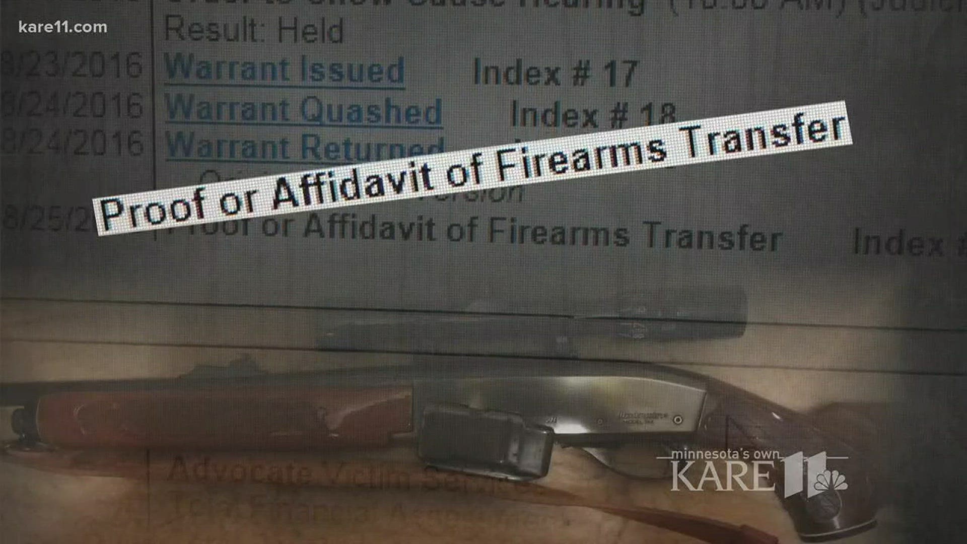 KARE 11 Investigates: State lawmaker says more action needed to keep guns from domestic abusers