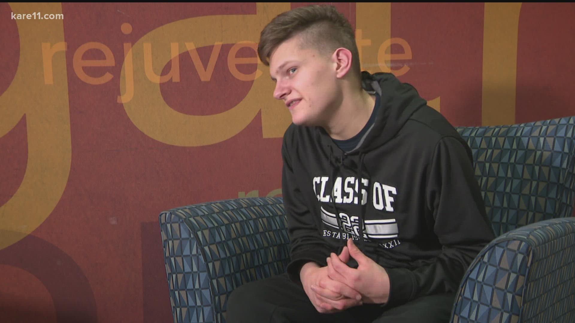 On Communities that KARE, learn about the high school senior who earned his job as "Joy Ambassador" by using his gift of happiness.