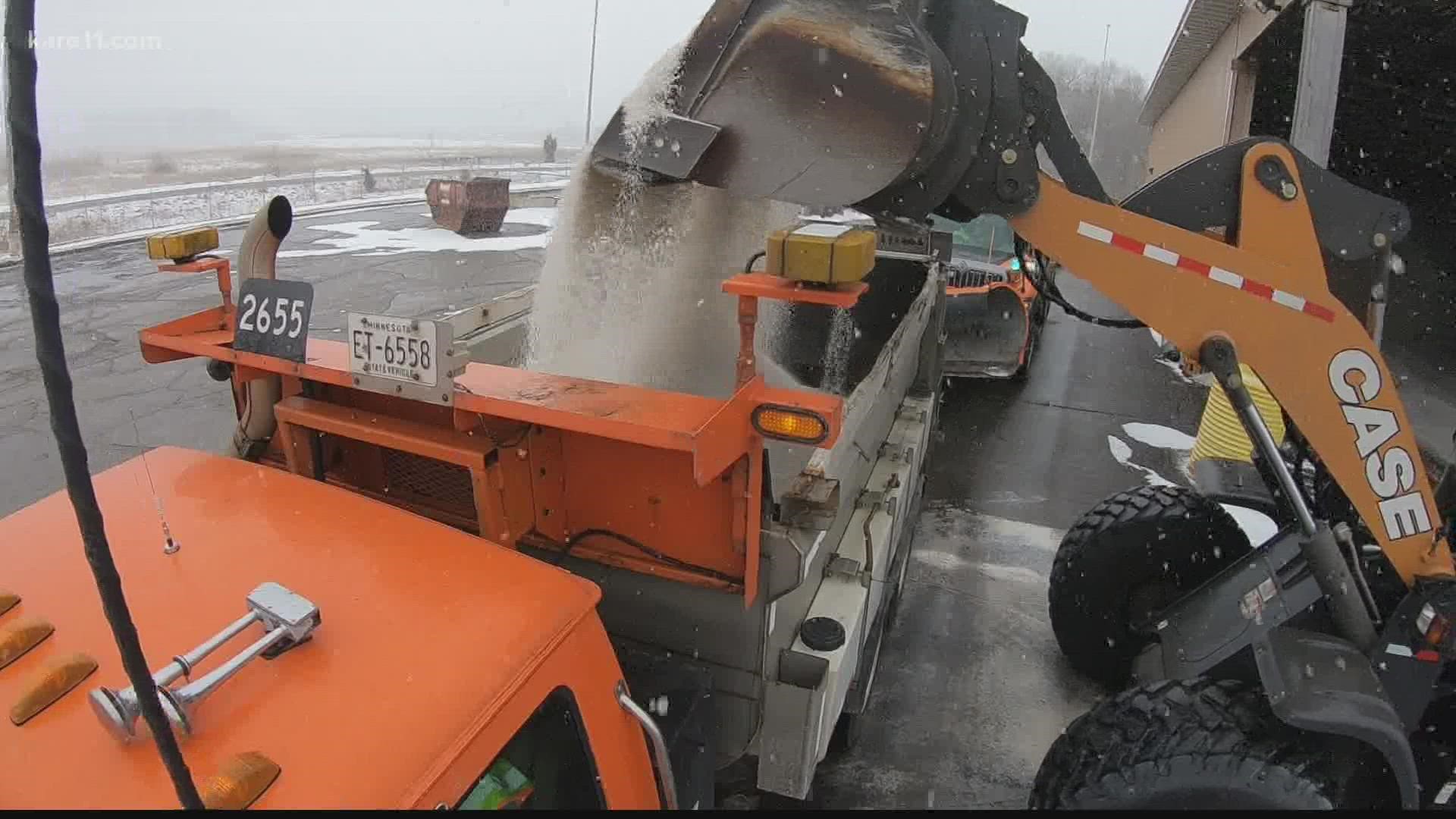 Despite shortages in other states, officials in the metro said they'll have plenty of crews, and salt, to tackle what's coming down the pike.