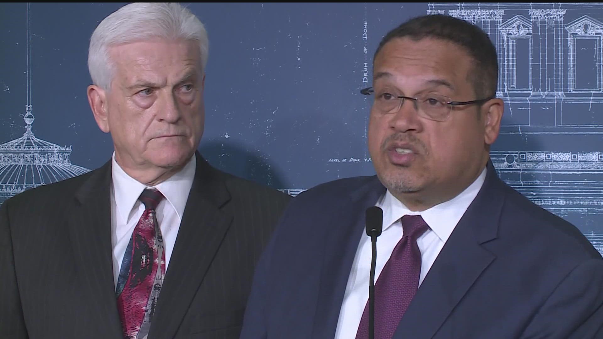 In a year the state has a $9 billion surplus, Ellison is asking for $1.8 million dollars to hire seven more prosecutors and two paralegals.