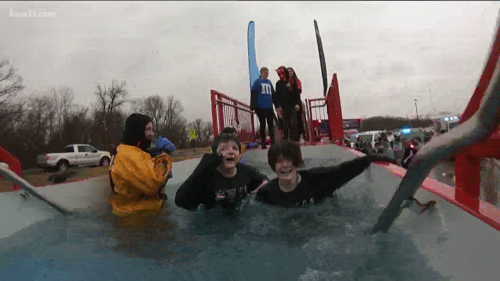The Polar Plunge is now also mobile thanks to the "Plungester," which will be used at events across the state to benefit Special Olympics Minnesota.