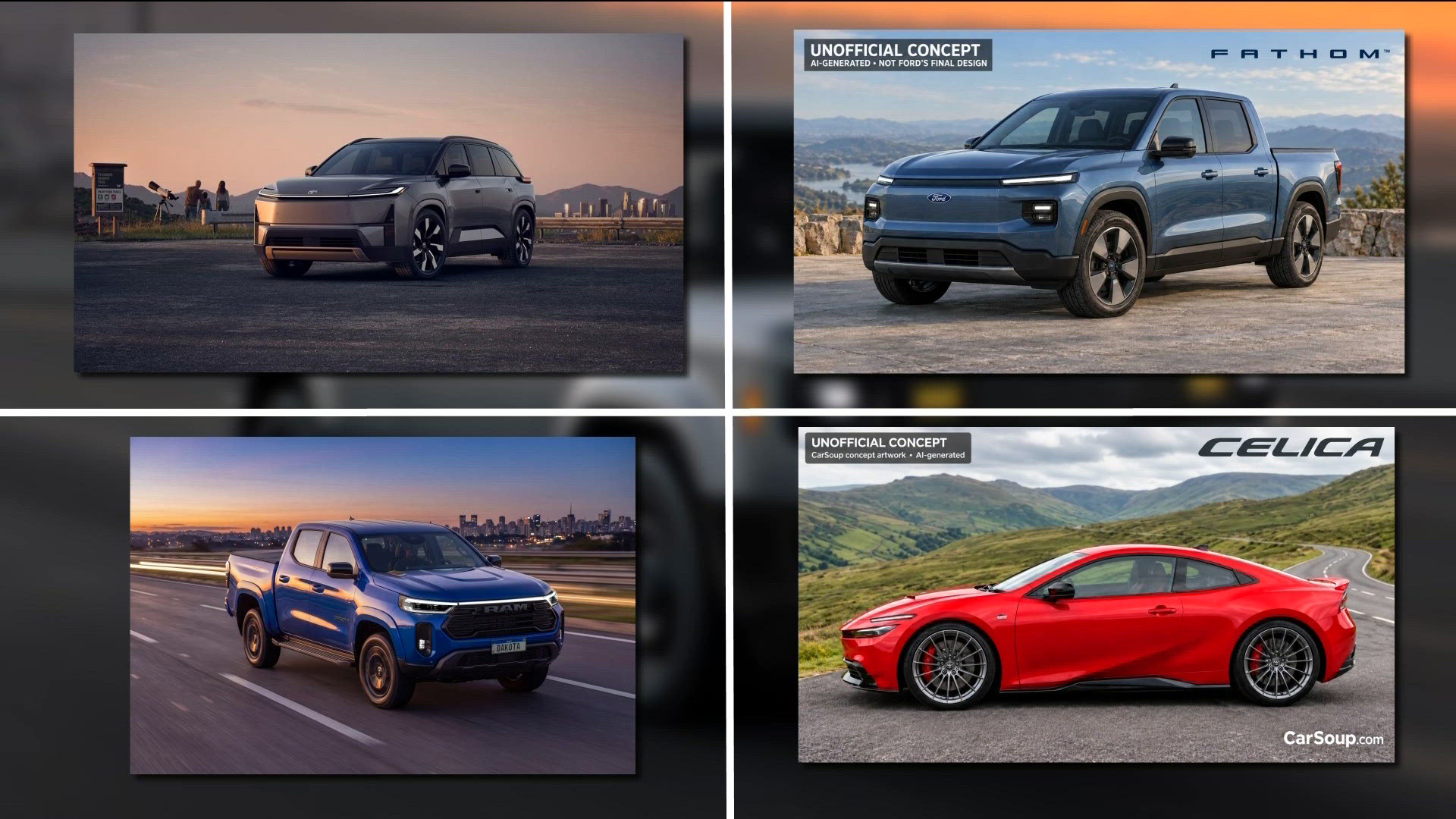 List of 5 new vehicles for 2027