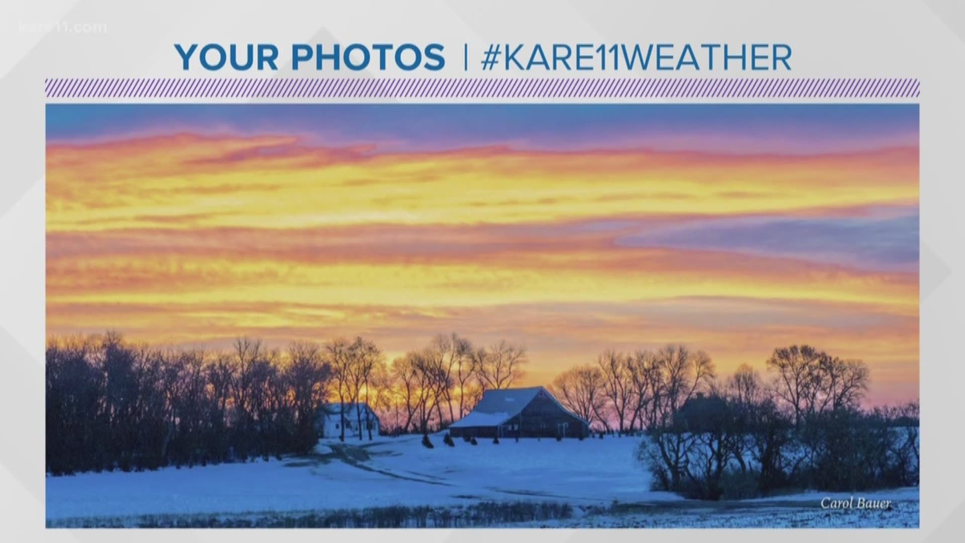 A sure sign of spring coming: Wednesday is our last day of the season with a sunset in the 4 o'clock hour. Wednesday, the sun set at 4:59 p.m. Thursday's sunset is 5:00. https://kare11.tv/2FvCIPL