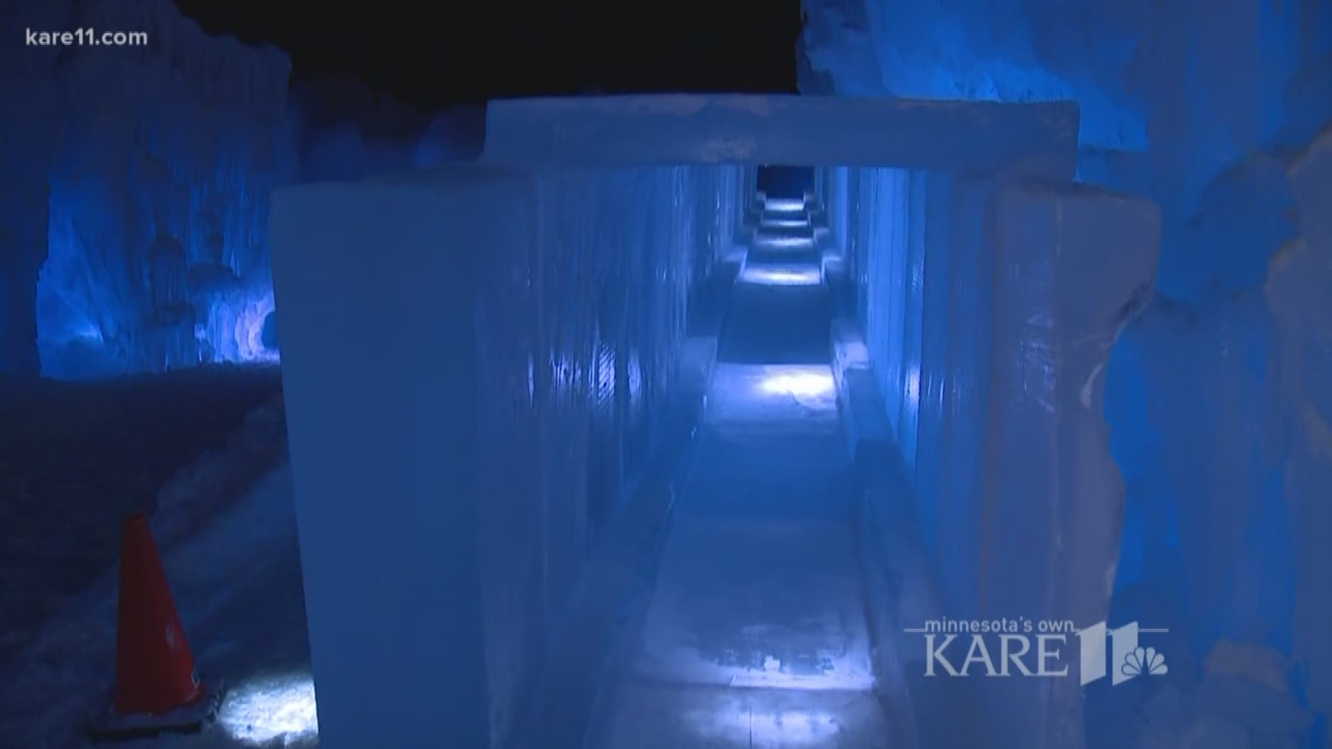 The frigid stretch that has enveloped MN has been good for one thing: Building spectacular ice castles in Stillwater.