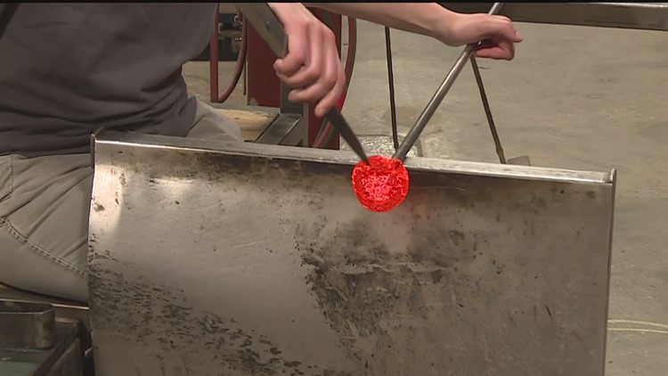Learning glass art in the Twin Cities