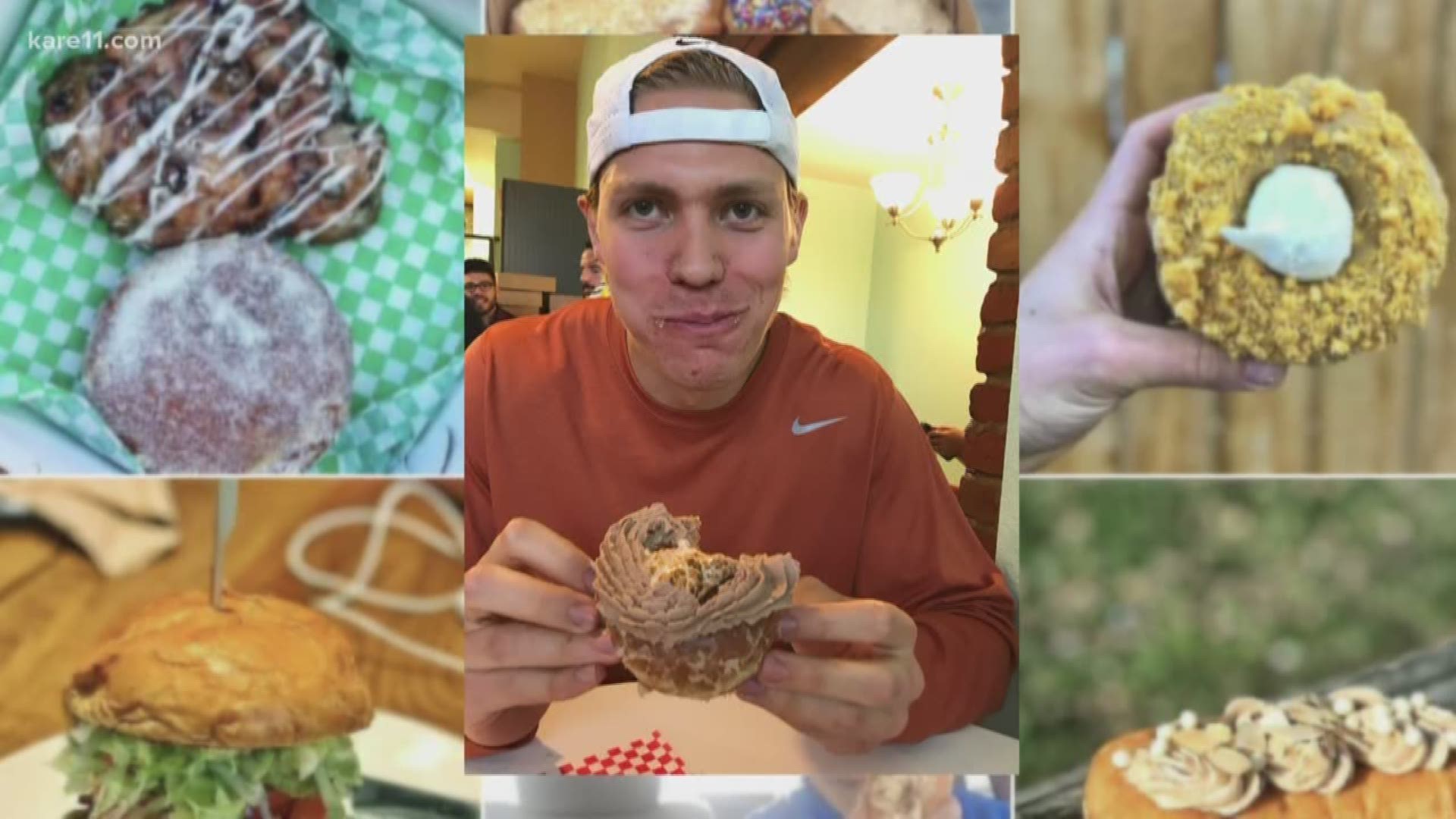 Former MN football star now tackling donuts