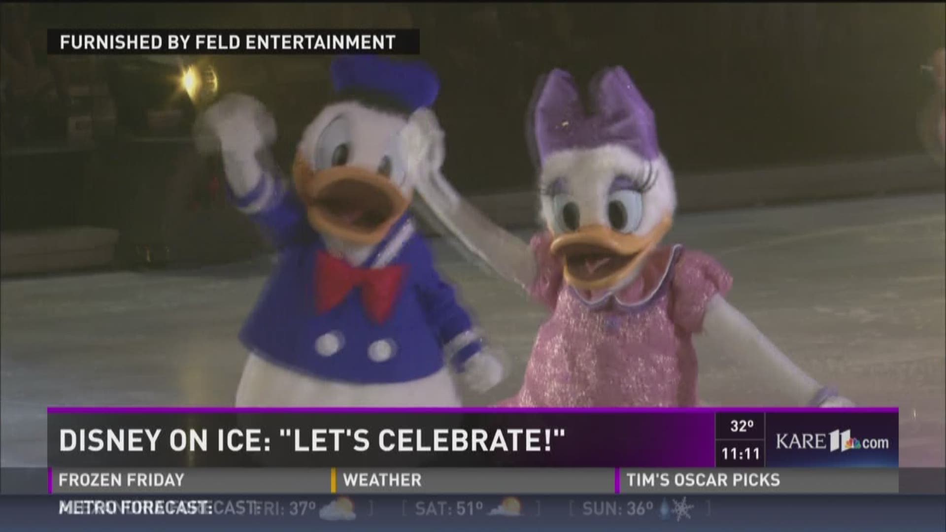 Local Couple Performs In Disney On Ice Let S Celebrate Kare11 Com