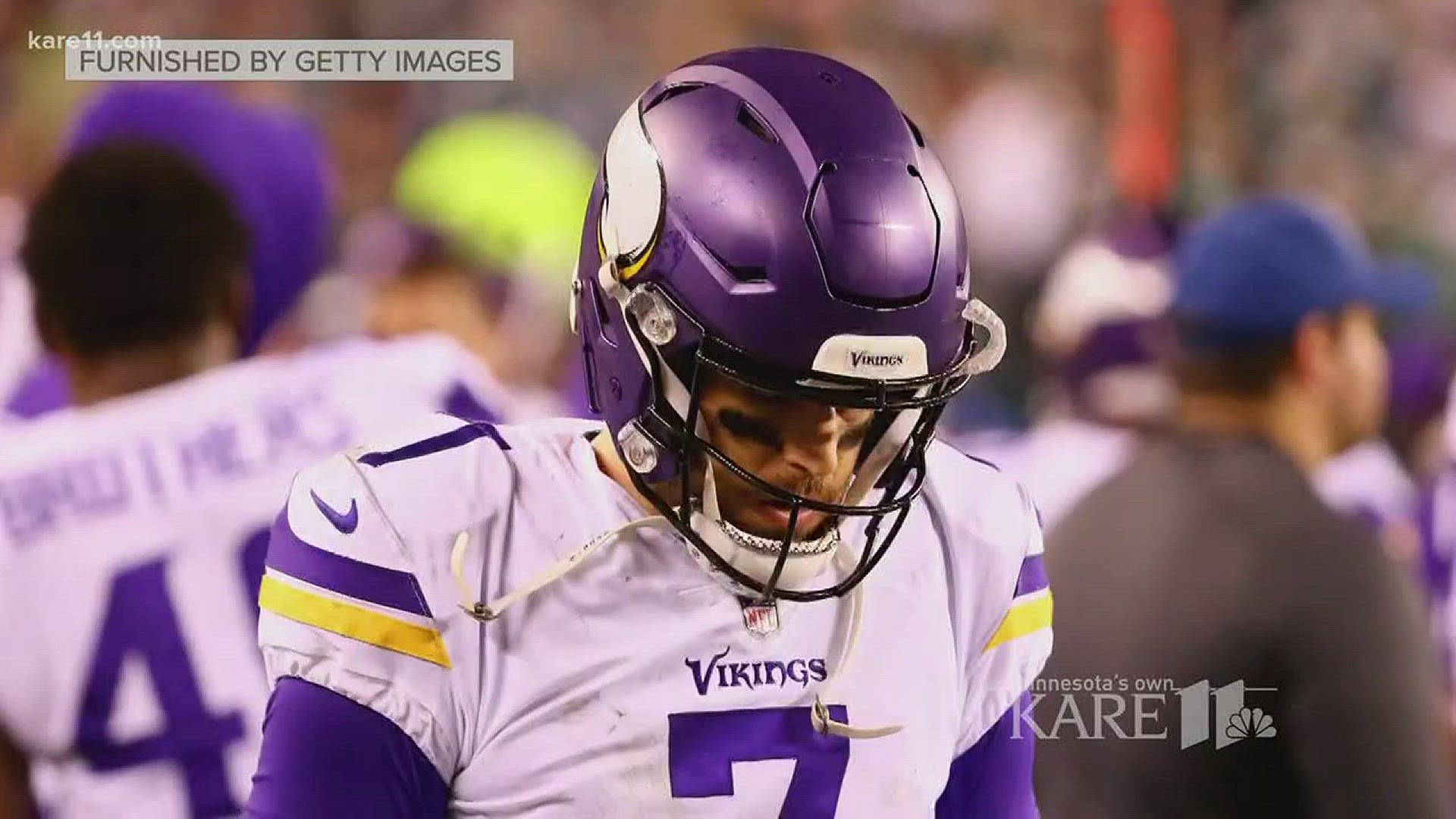 A lot of heartbroken Vikings fans are still in shock and just trying to get through the day. How do you deal with a team that keeps letting you down -- even after a great season?