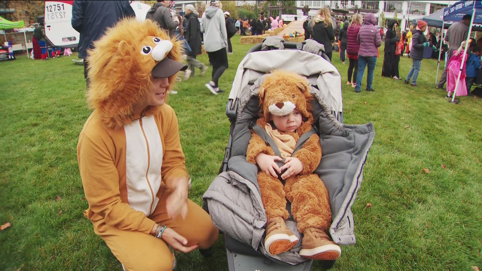 Families in downtown Wayzata celebrated Halloween with the Boo Bash Dash.