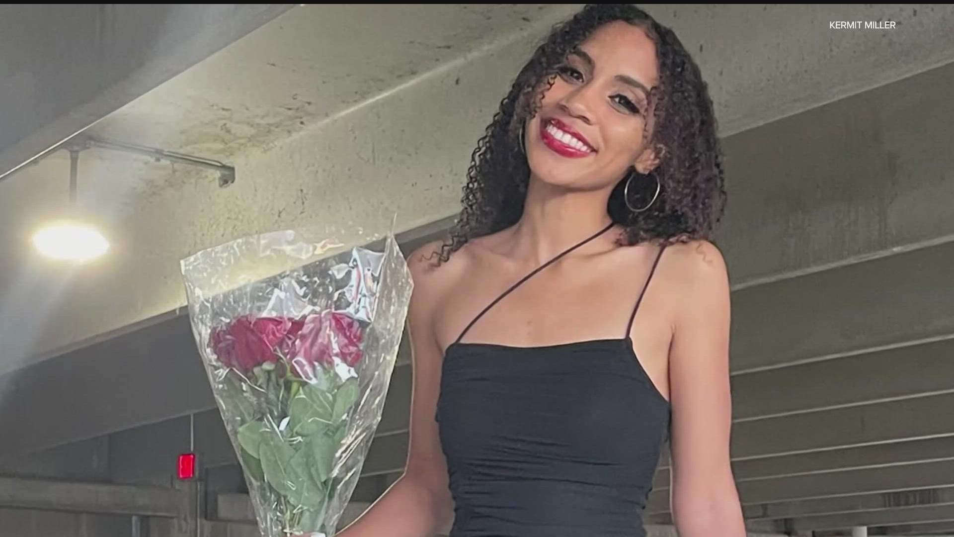 Ebony Miller, 24, was killed when her car was hit by another car near the intersection of 10th Avenue Southeast and University Avenue on Nov. 18.