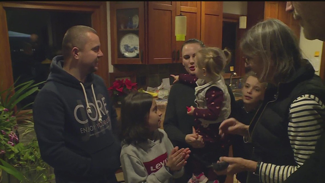 Ukrainian family spends first holiday season in the Twin Cities after fleeing war