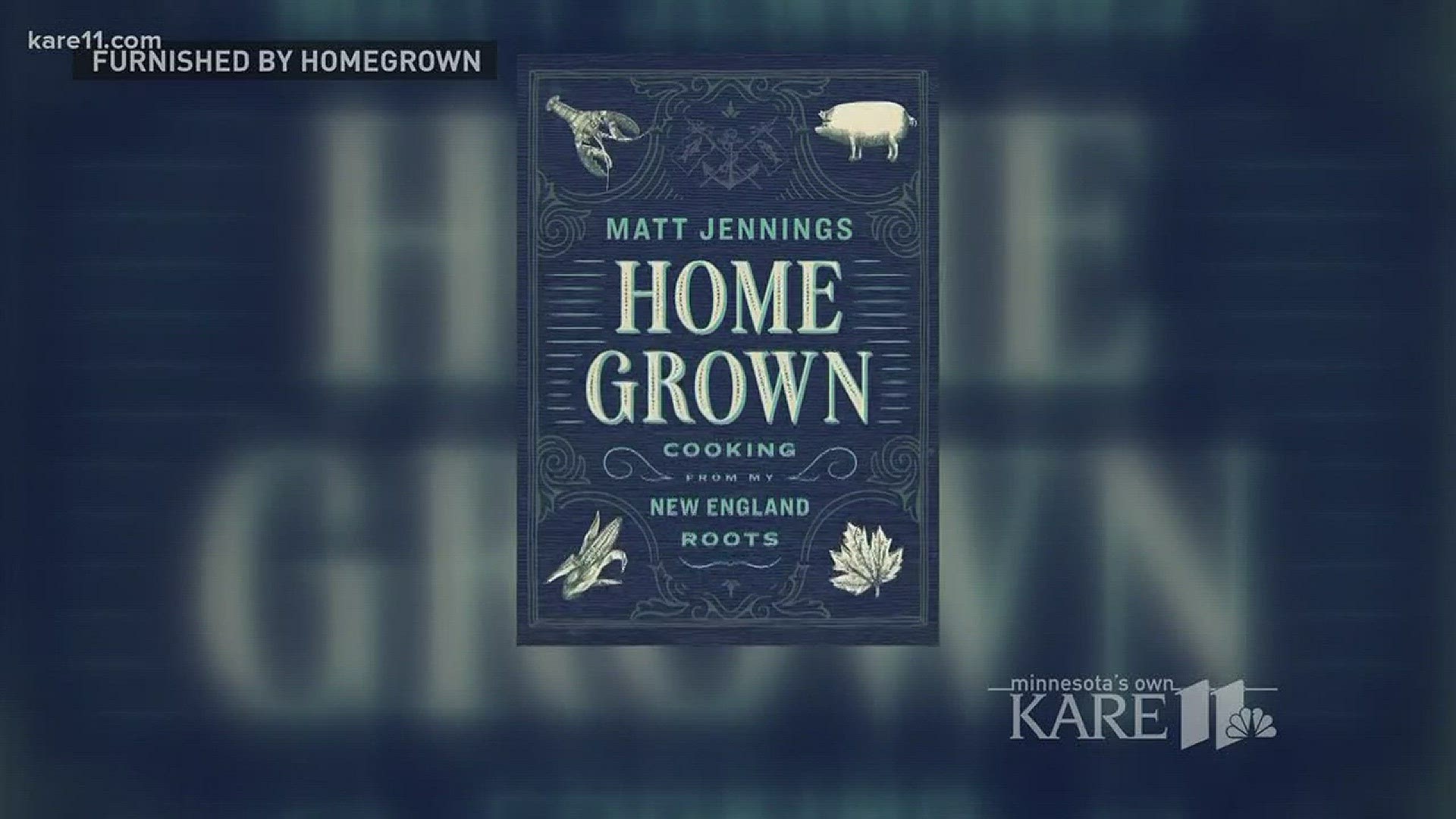 Author of "Homegrown," Matt Jennings, shows KARE his Evie's Pub Cheese recipe.