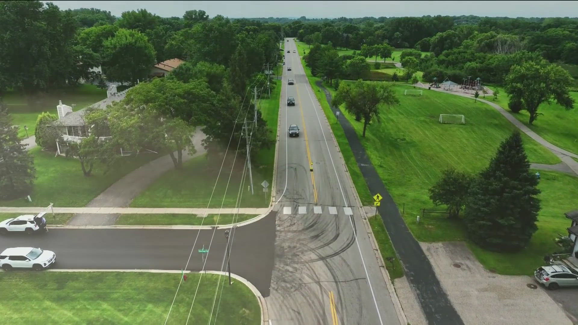 A child is fighting for their life after a hit-and-run in Eden Prairie on Thursday night.