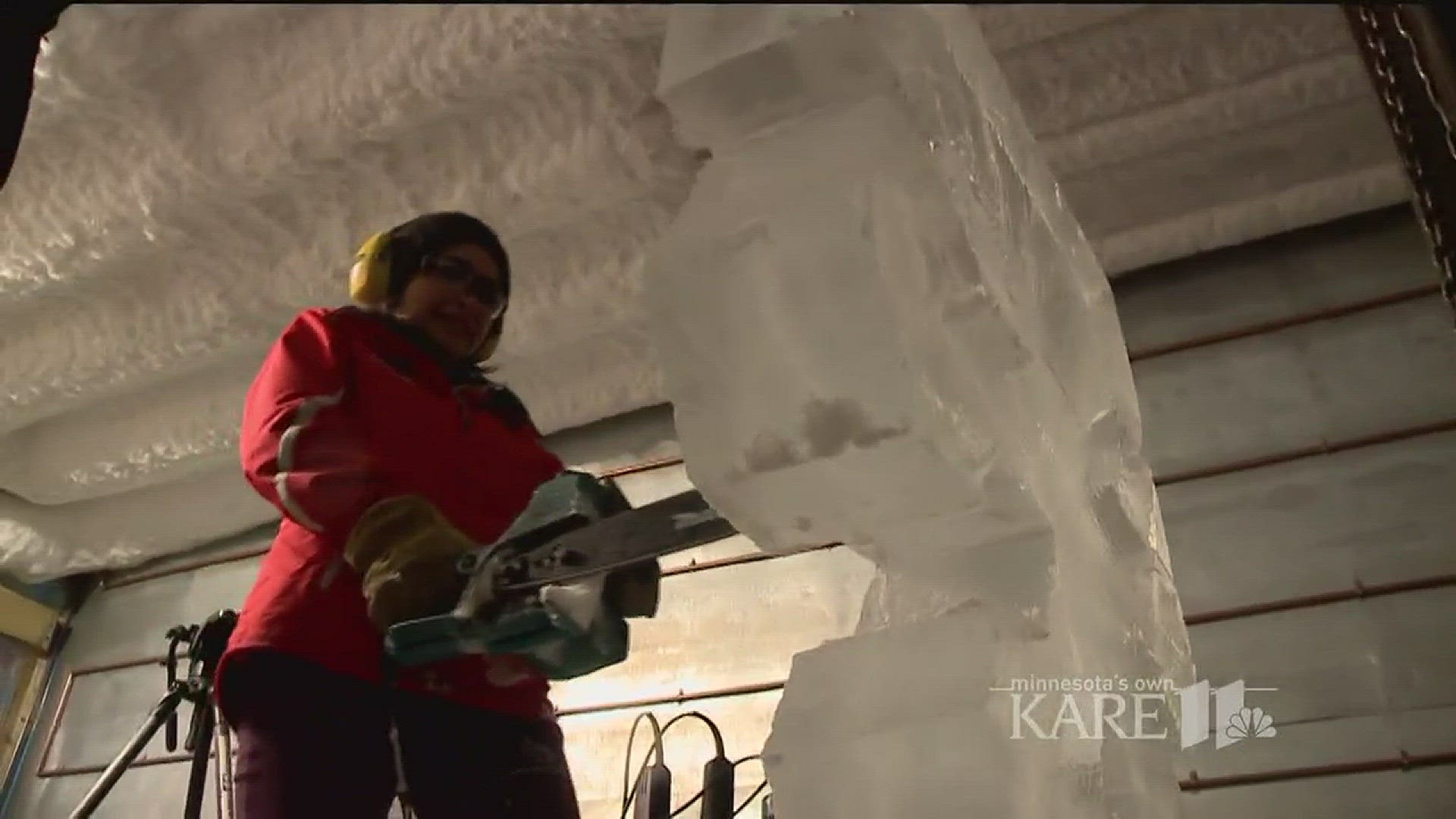 Frozen Fridays: Ice Sculpting