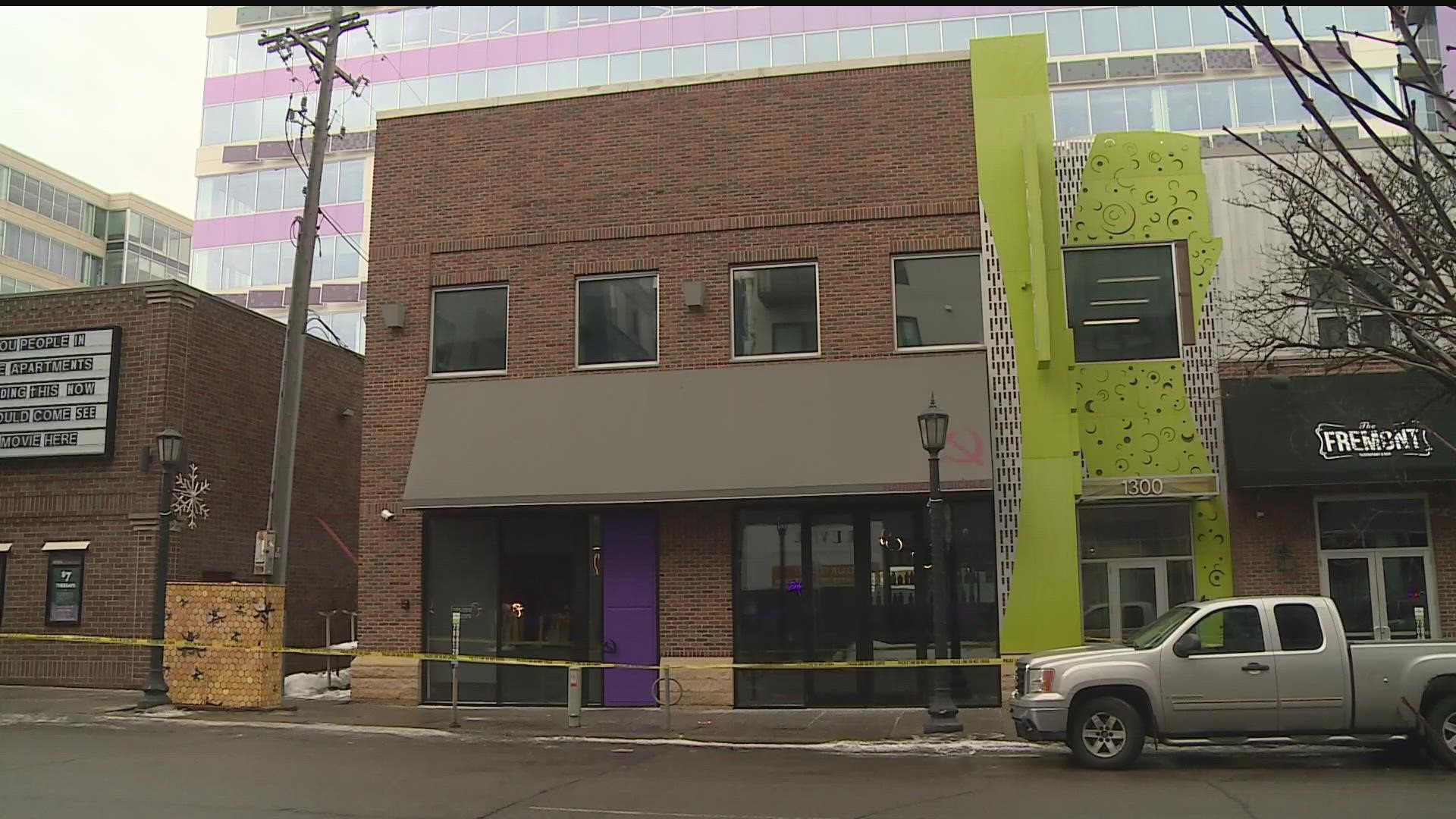 Minneapolis police are investigating a shooting inside an Uptown restaurant that left two men injured.