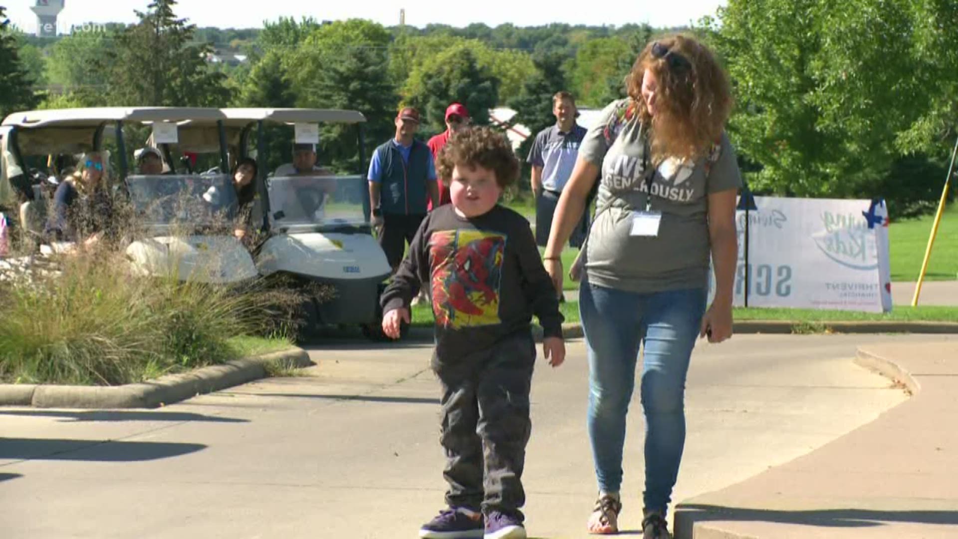 When Quinn Larson received a check from Make-A-Wish, he gave the money right back to the city of Waconia to help fund an inclusive playground.