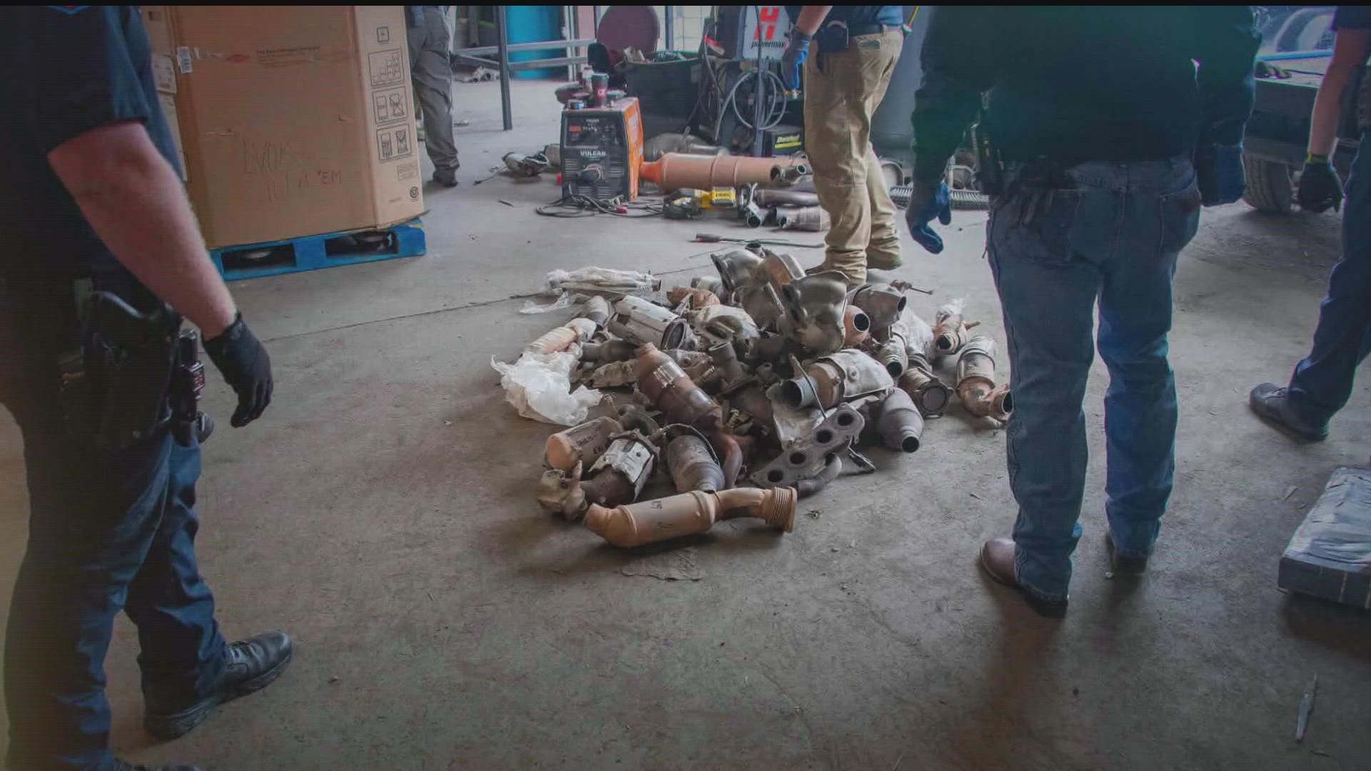 Homeland Security Investigations announced a major bust this week of a multi-million-dollar catalytic converter scheme.
