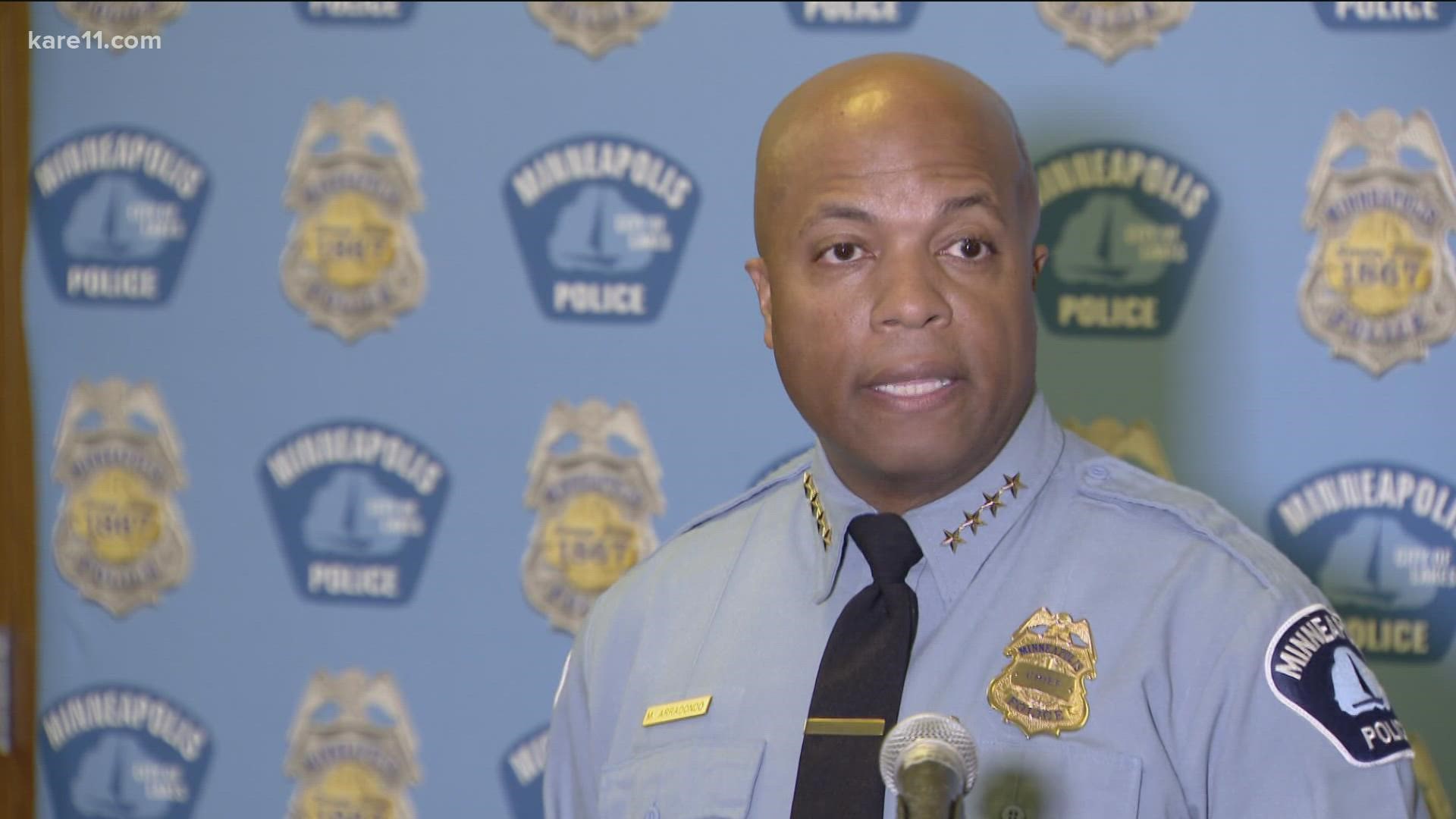 Less than a week before voters weigh in, Minneapolis Police Chief Medaria Arradondo is slamming a ballot question that would replace his department.