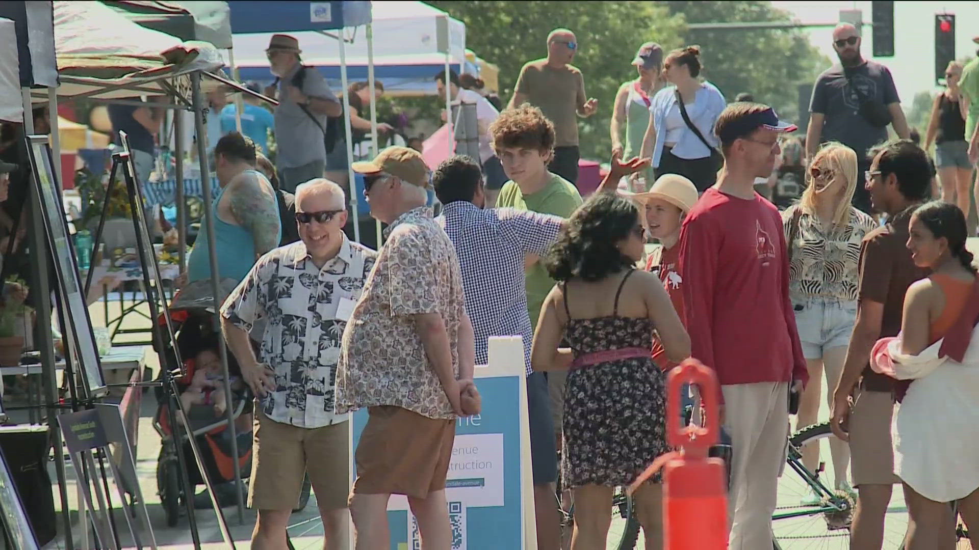 Traffic on Lyndale Avenue from 22nd to 36th Street was replaced with nearly 300 vendors and 50 food trucks.