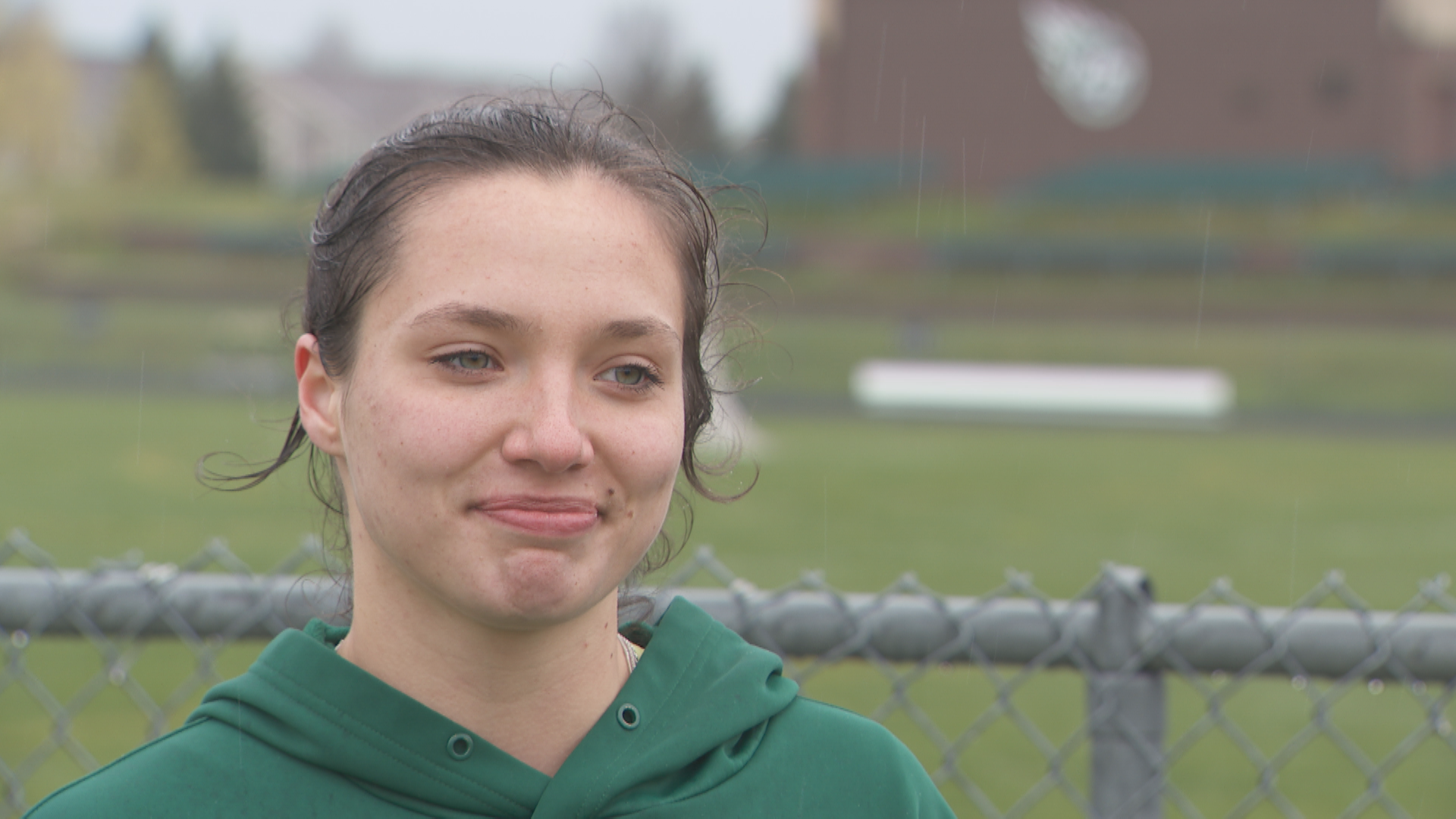 The Holy Family Catholic High School senior's versatility has been seen early this season as she's already broken two school records.