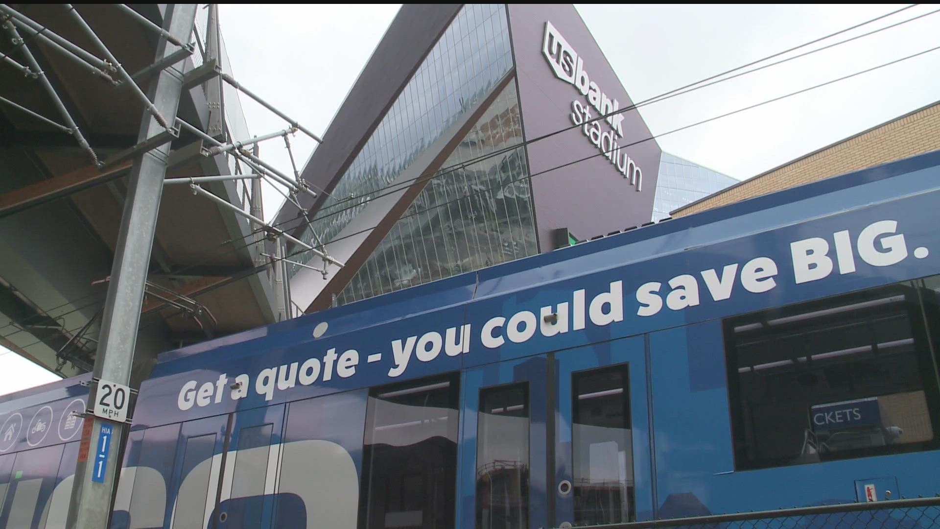 As people come into the Twin Cities for weekend events, Metro Transit wants more people to take the train.